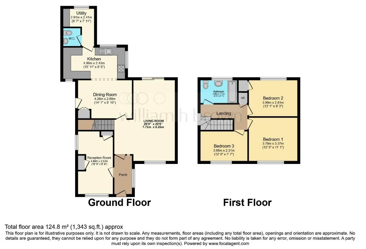 8, Wellington Road, Stevenage floorplan