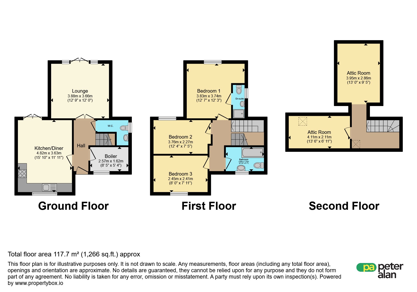 Paige House, Nicholls Avenue, Porthcawl floorplan