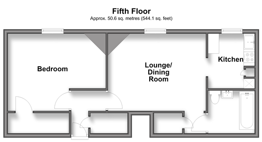 Grand Avenue, Worthing floorplan