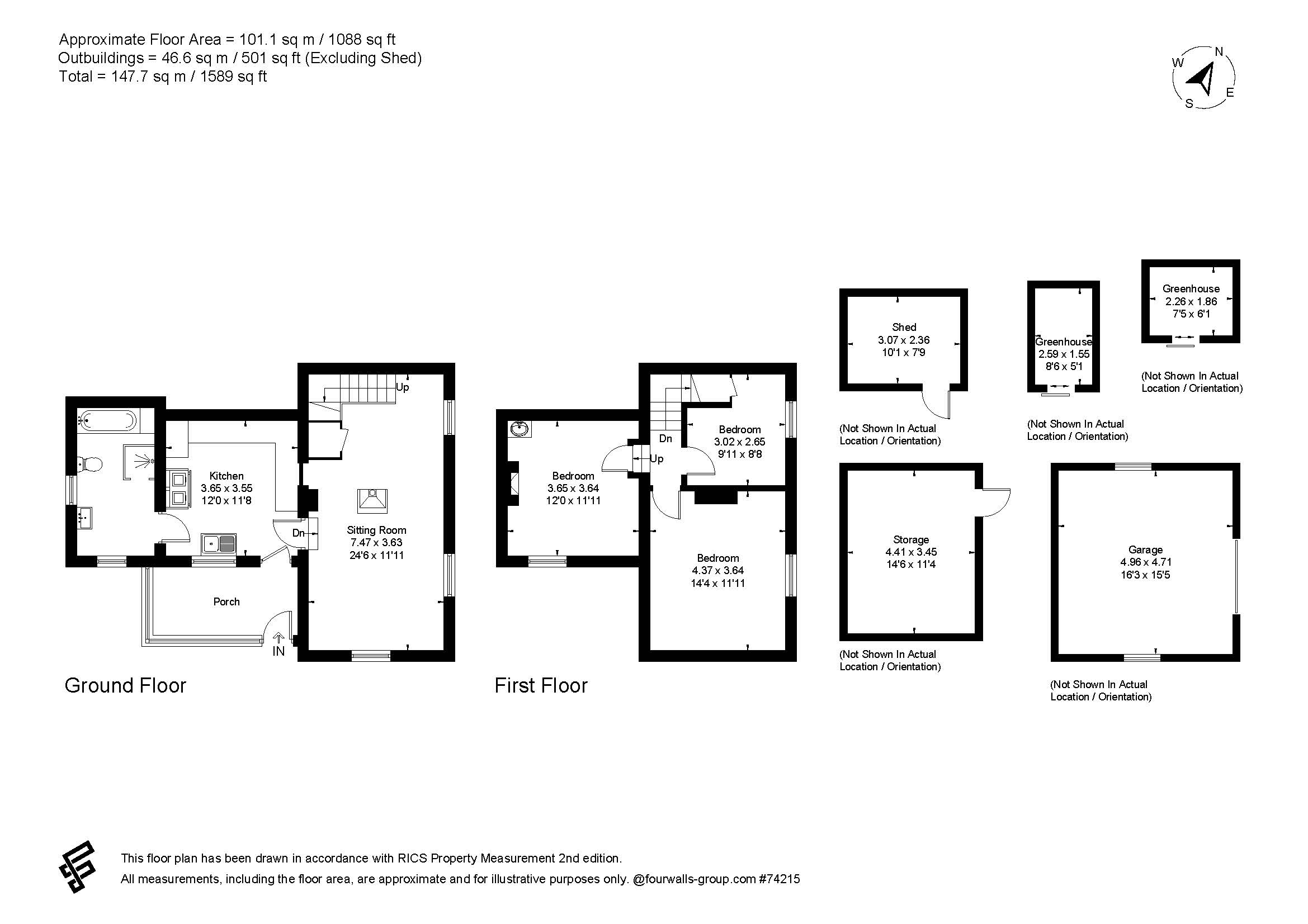 1, Newton Toney, Wiltshire floorplan