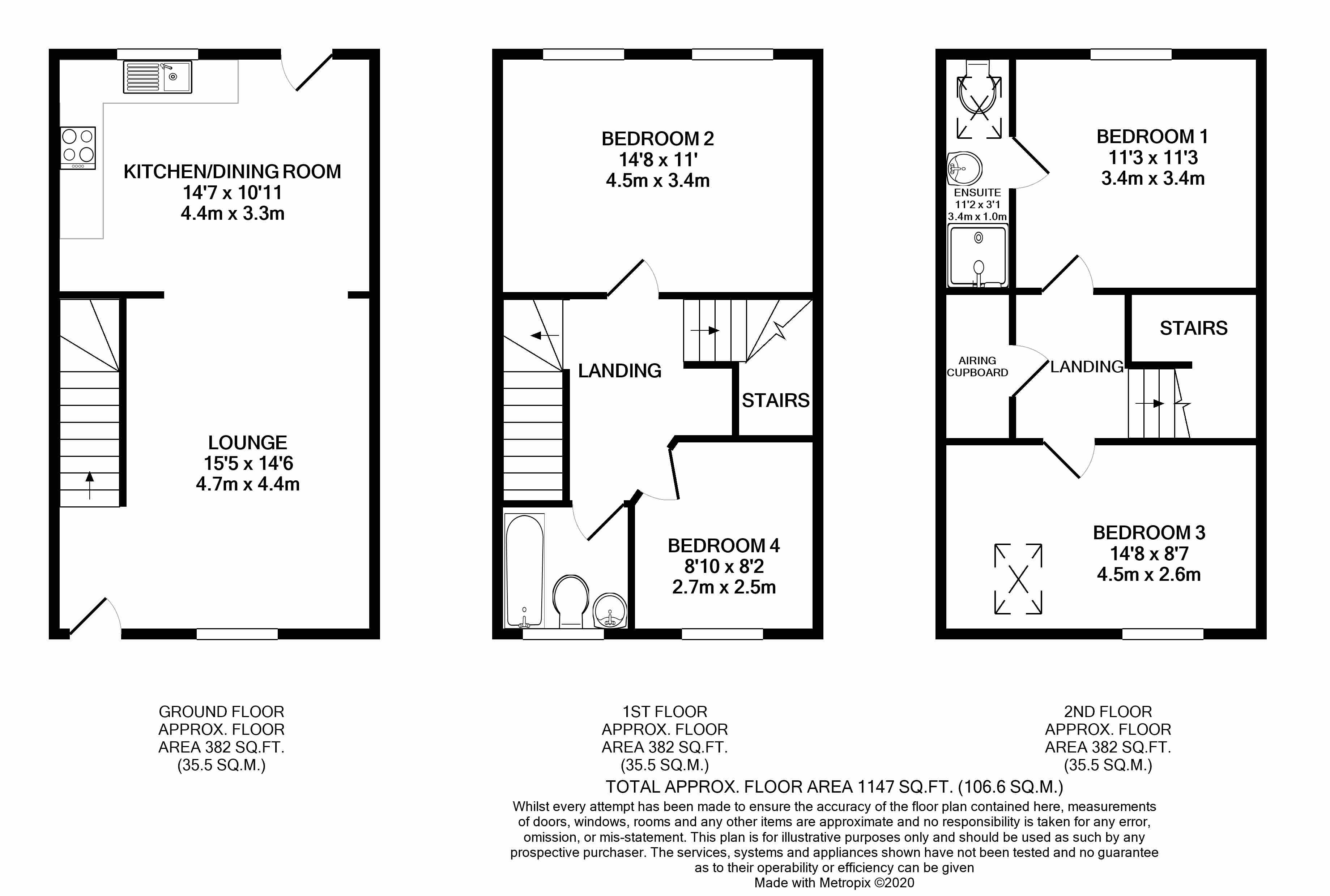 4 bed town house for sale in Station Road, Netley Abbey, Southampton