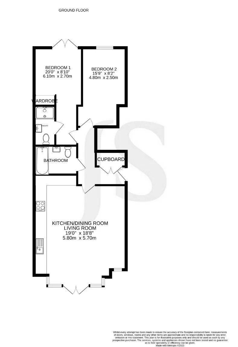 2 Knights Gate, Sompting, Lancing floorplan