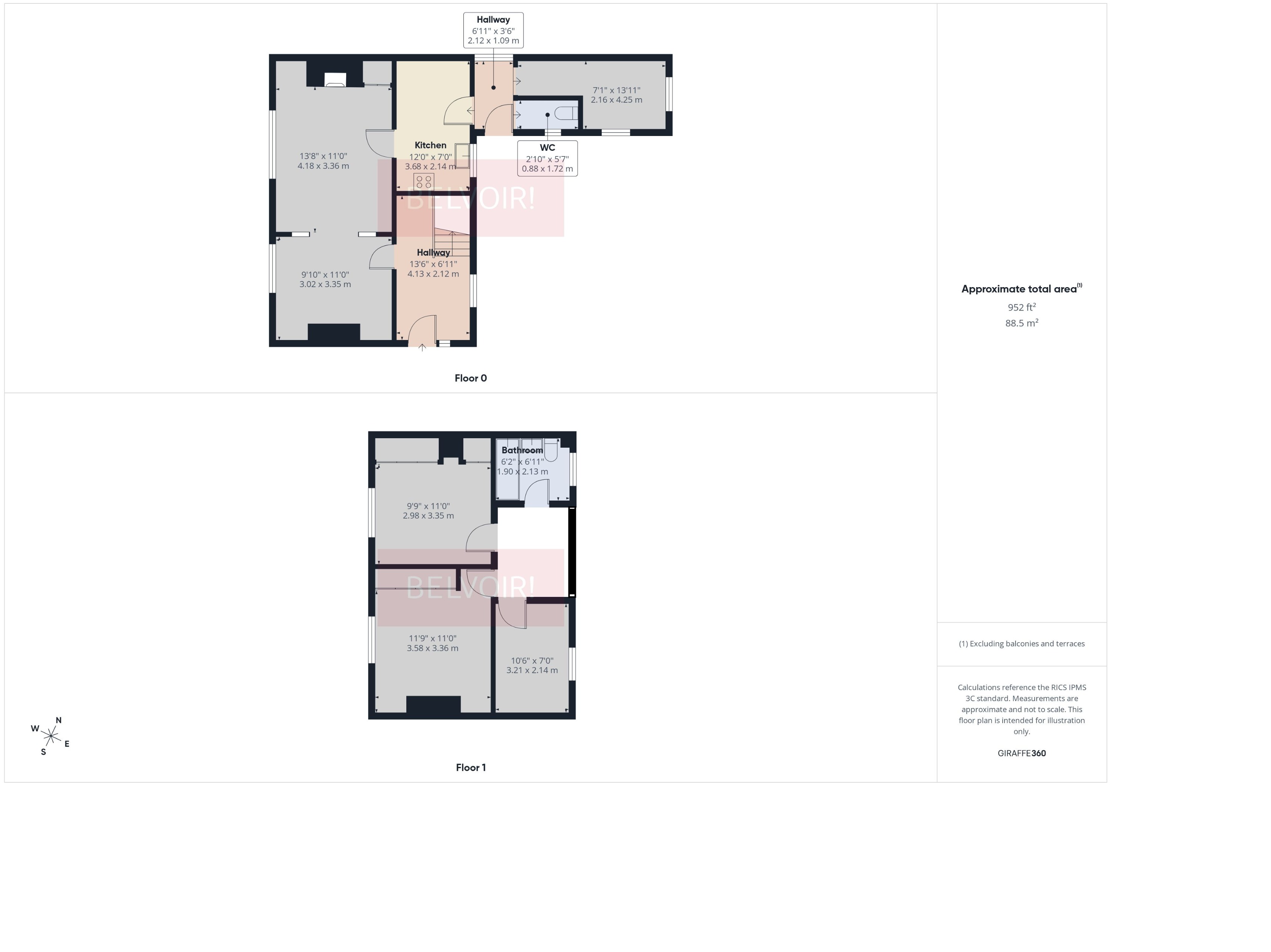 12, Woodlands Road, Wrexham floorplan