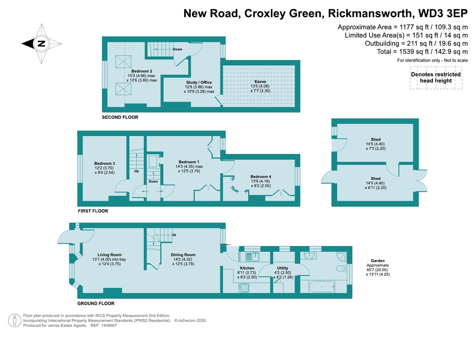36, New Road, Rickmansworth floorplan