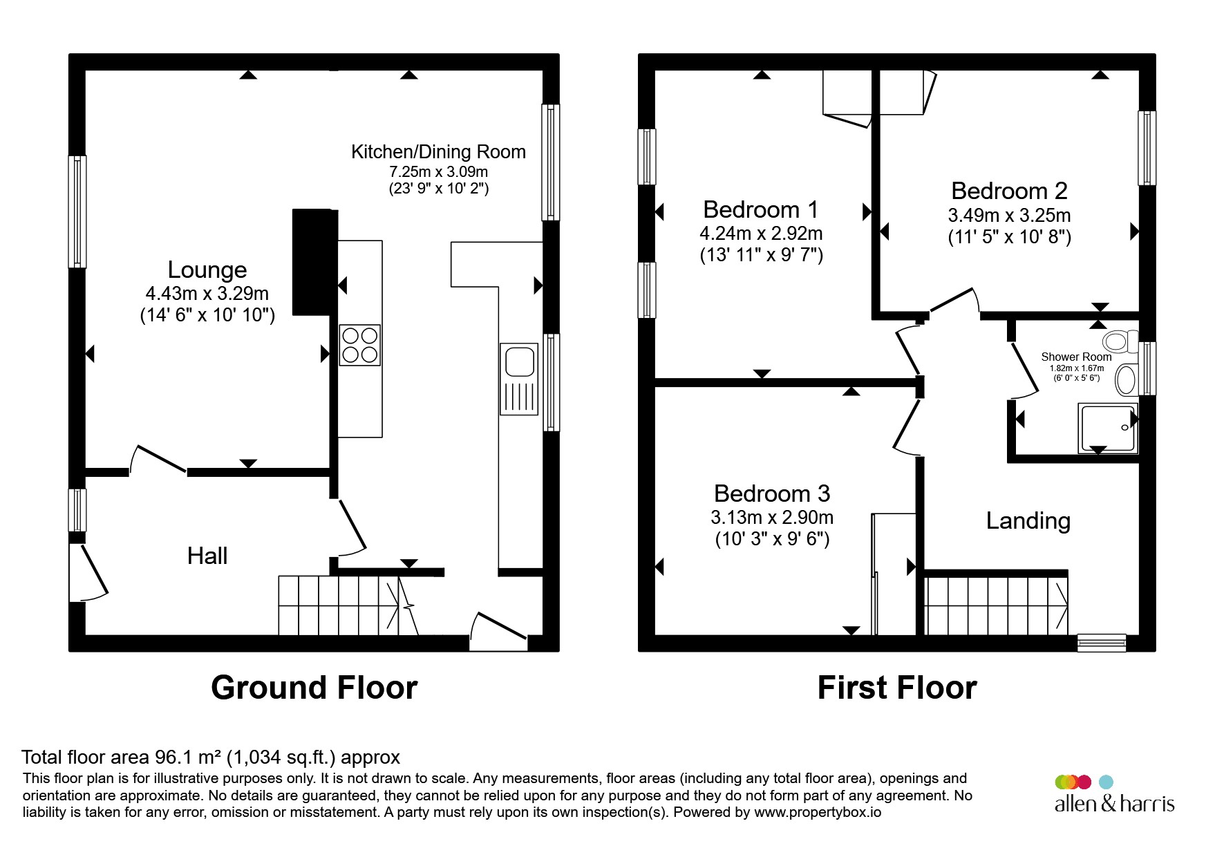 11, Love Street, Kilwinning floorplan