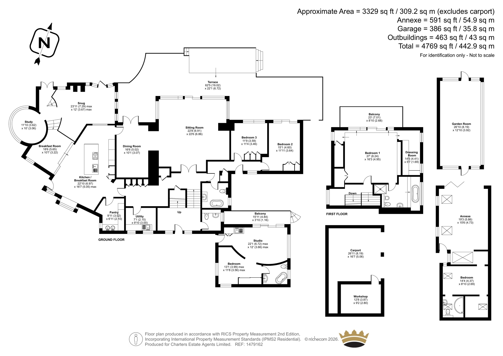 Silver Birches,, Biddenfield Lane, Fareham floorplan