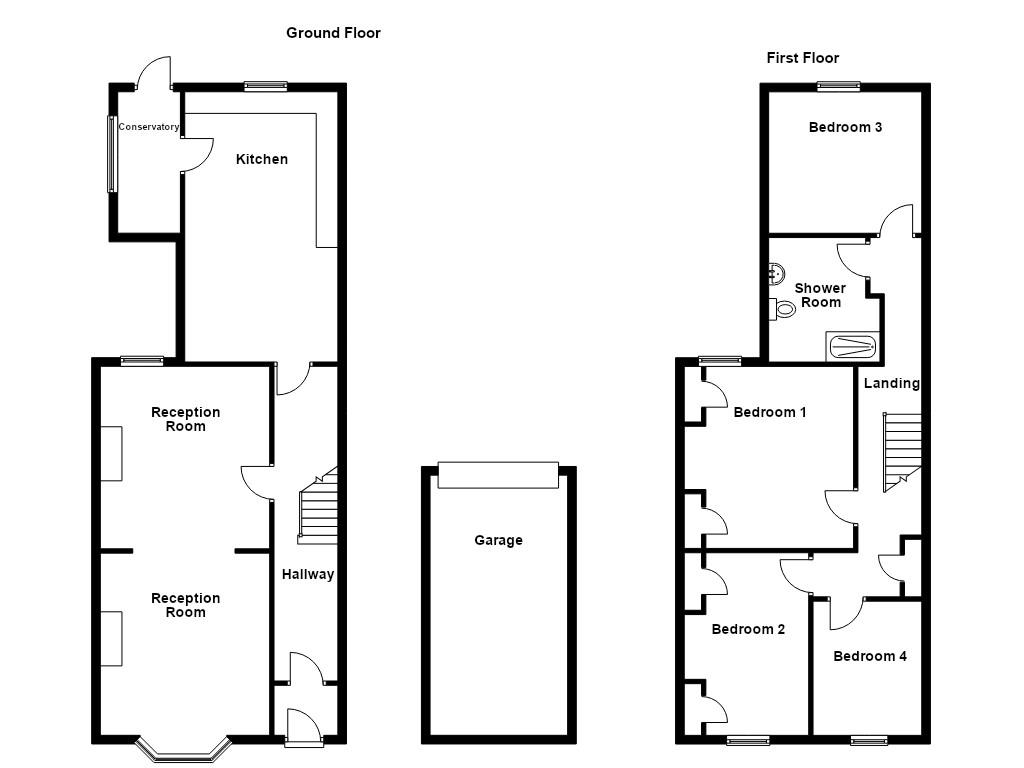 150, Station Road, Pendlebury floorplan
