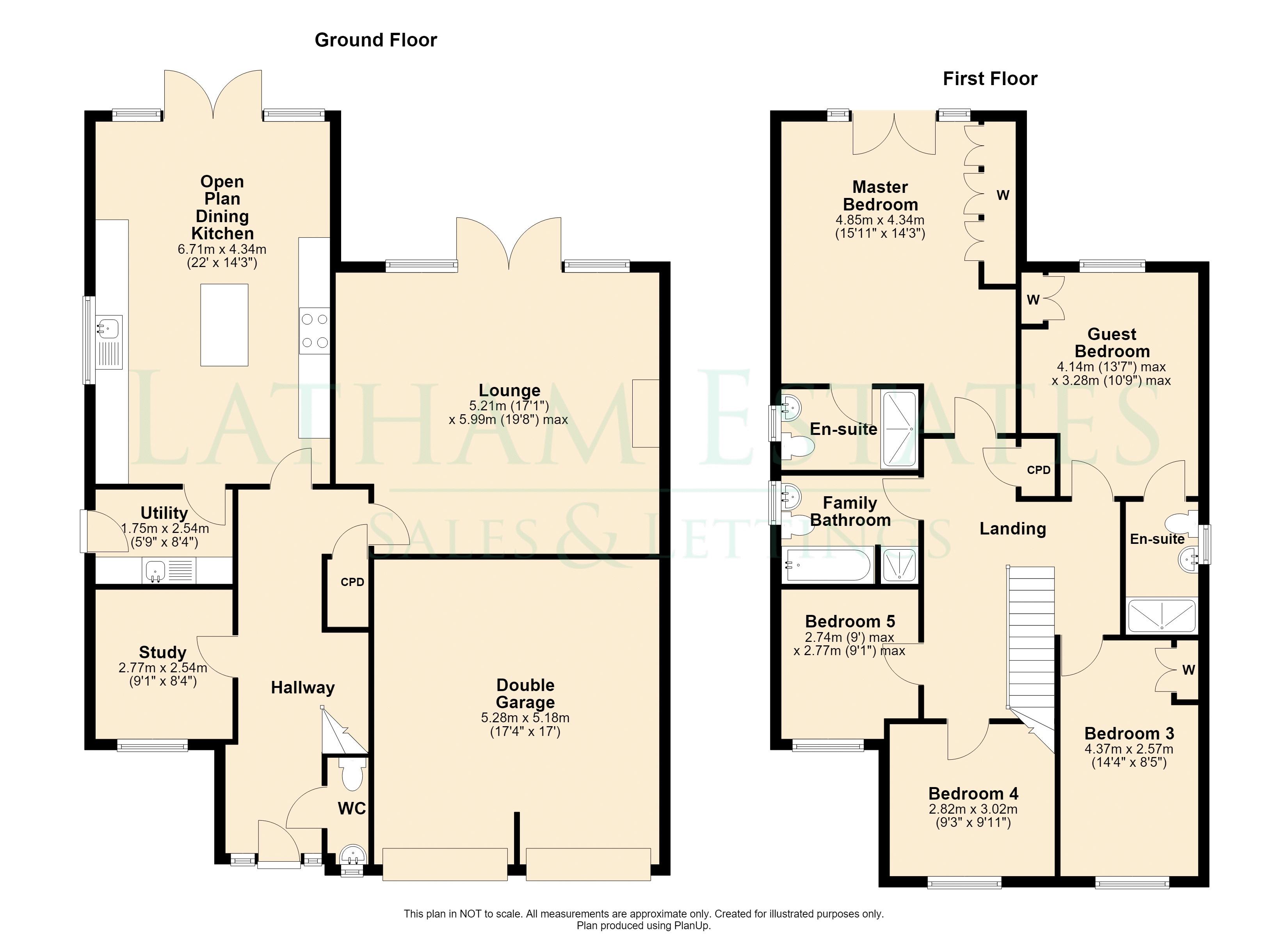 19, Thatch Close, Holmes Chapel floorplan