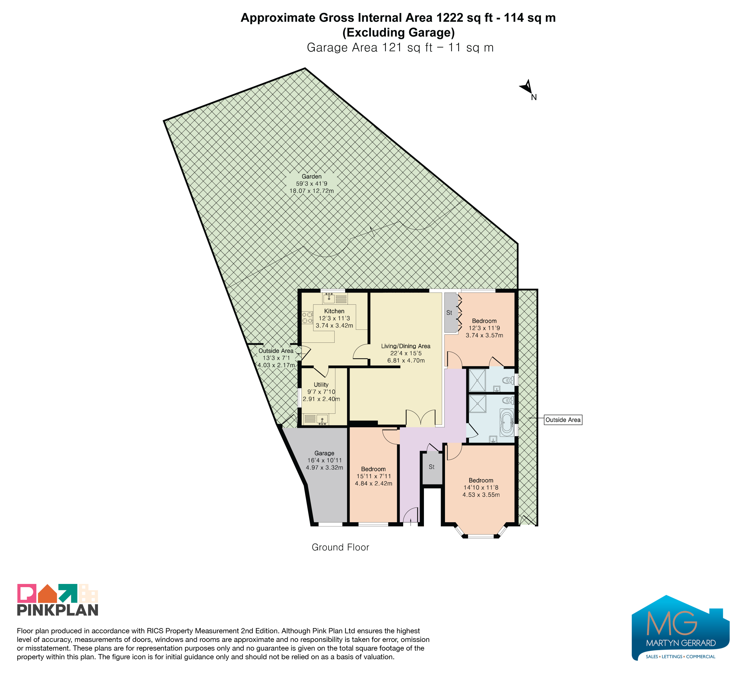 Netherleigh, North Finchley floorplan