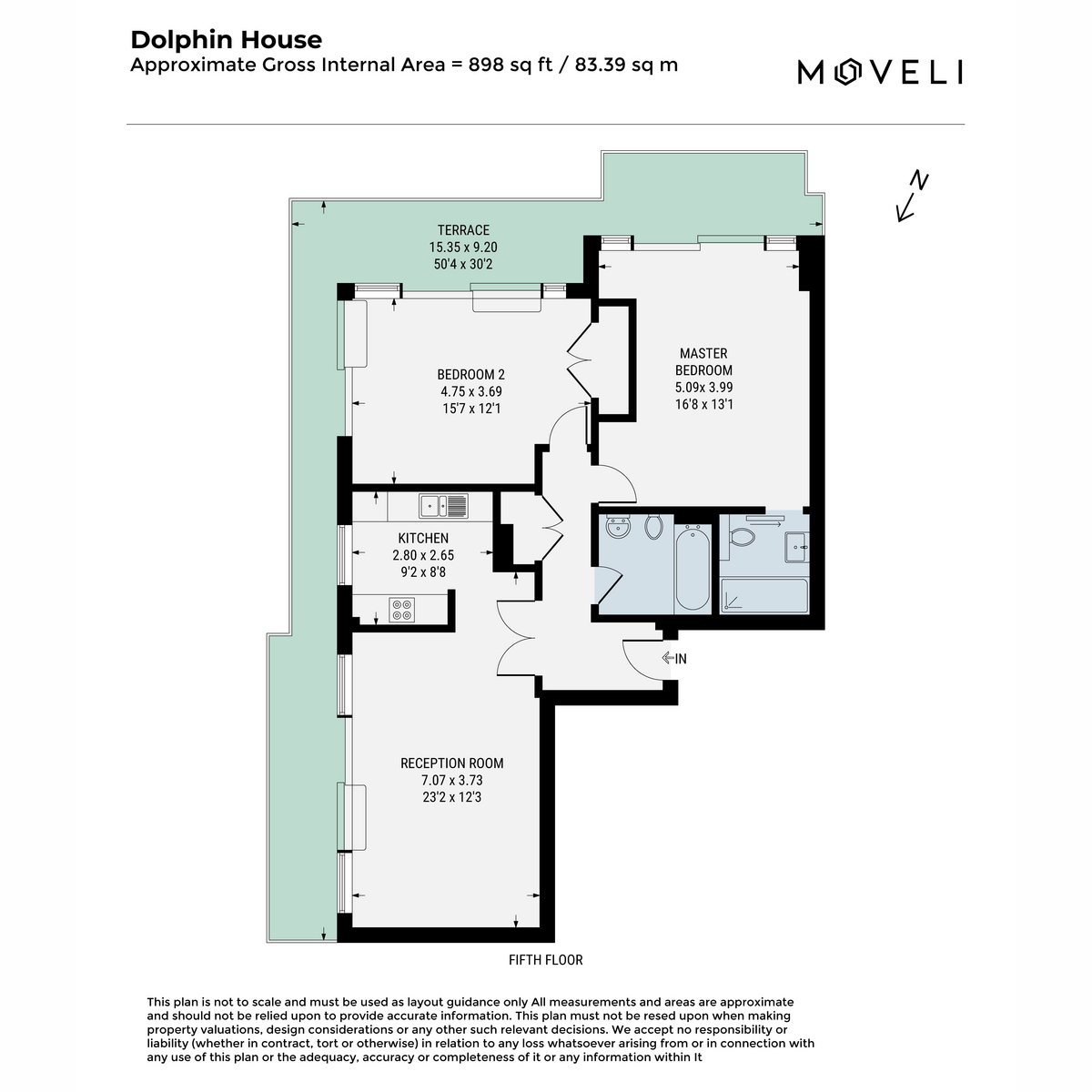 Flat Flat 36, Dolphin House, Smugglers Way, London floorplan