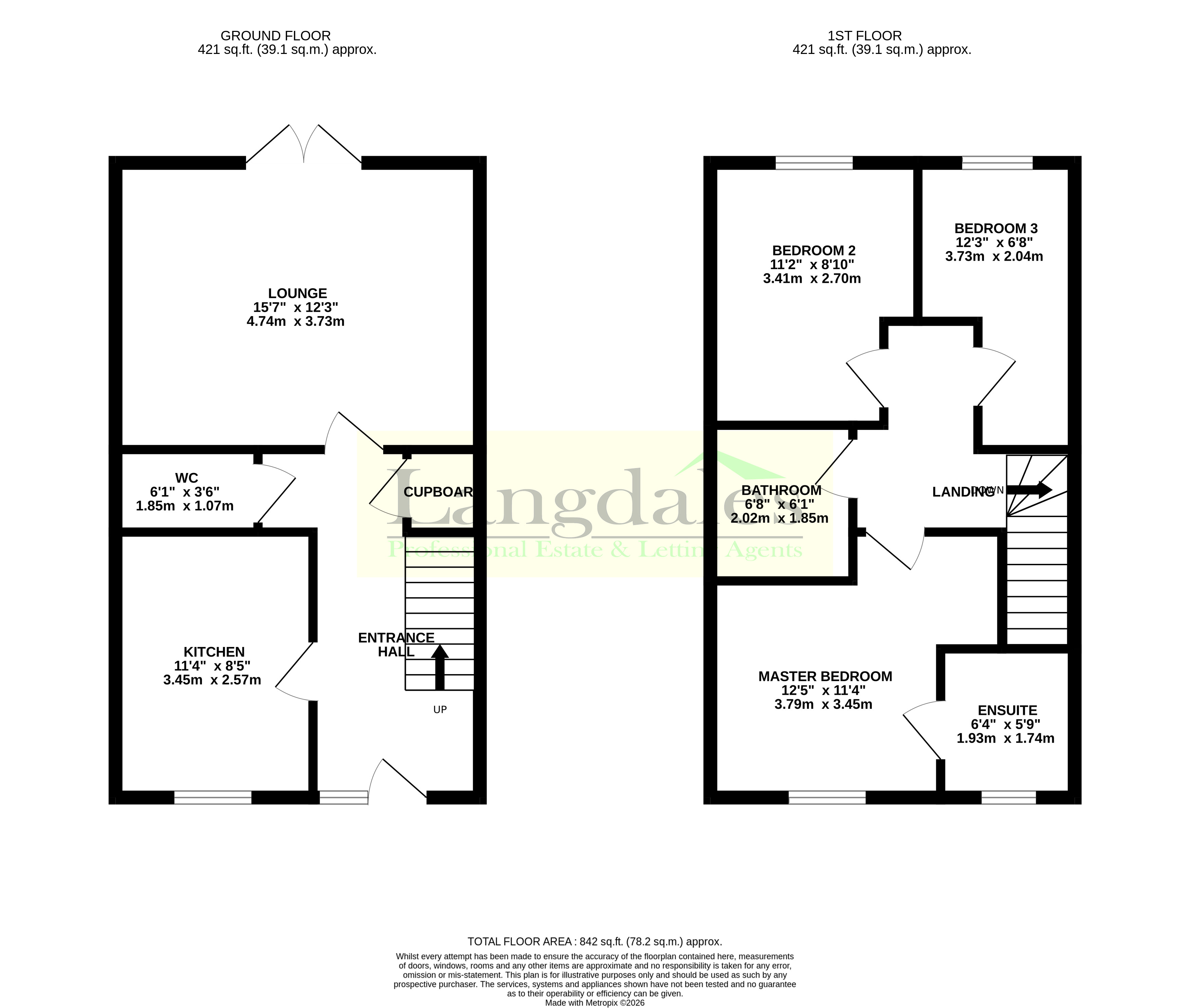 18, Queens Park Road, Spennymoor floorplan
