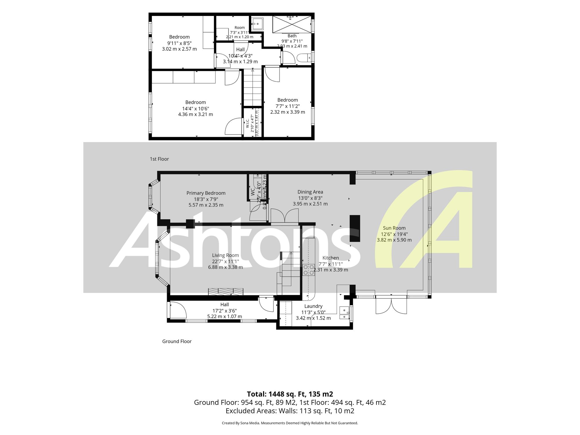 36 Lazenby Crescent, Wigan floorplan