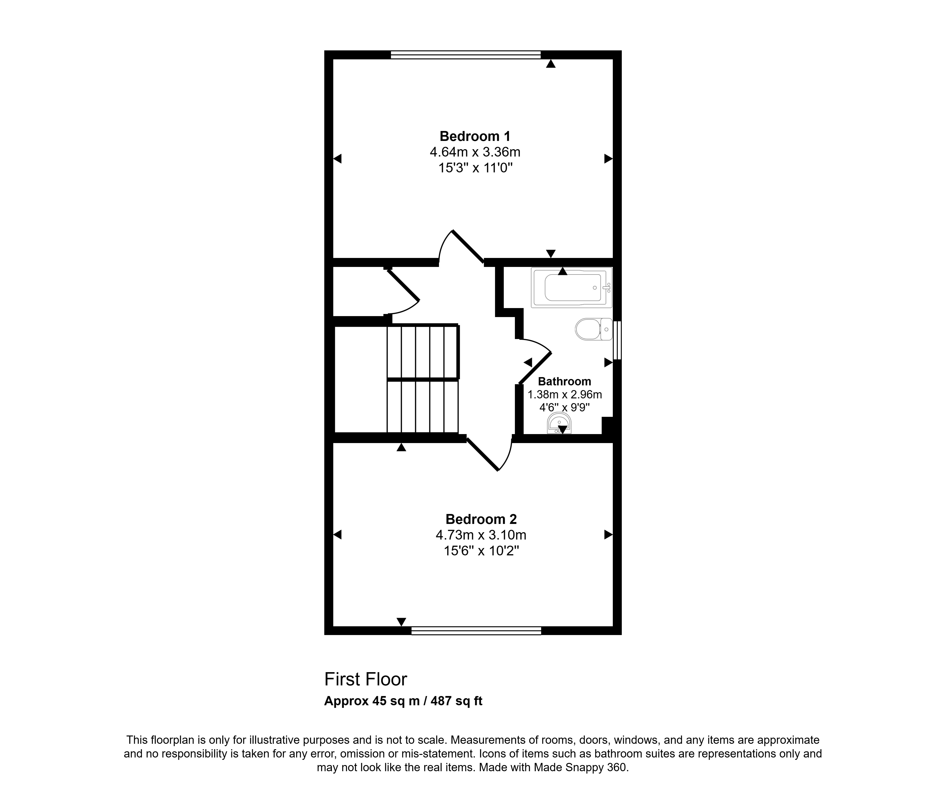 Eskdale, Kirkwall floorplan