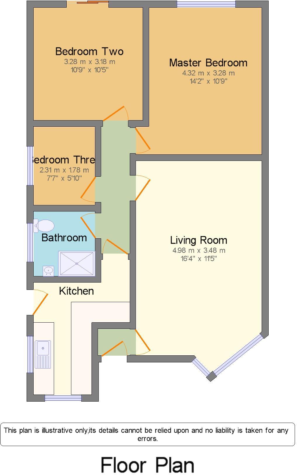 5, Newton-le-Willows floorplan
