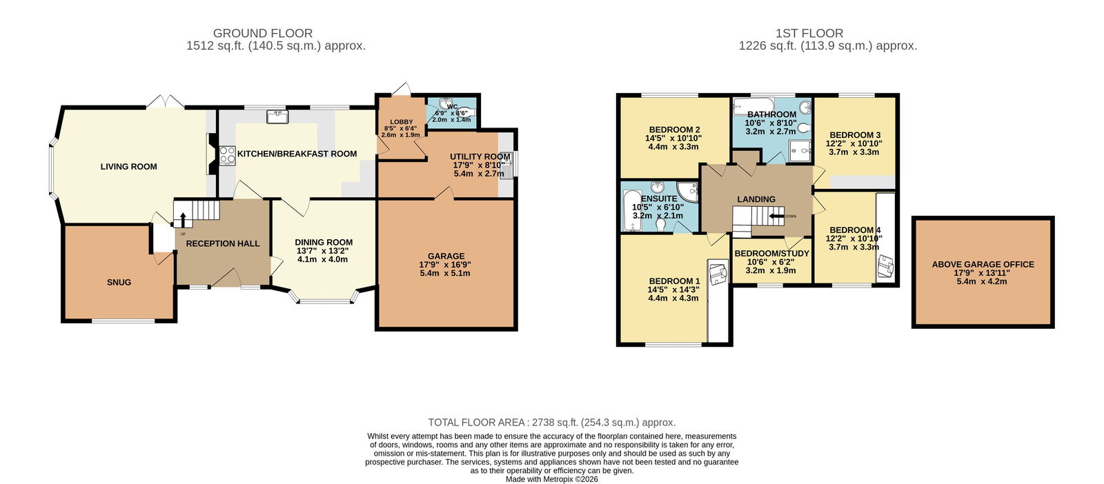 The Paddocks, Green Lane, Wisbech floorplan