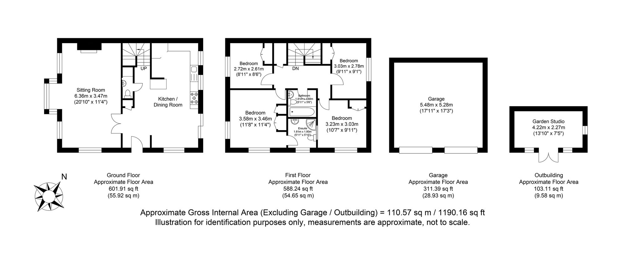 18 Cluny Street, Lewes floorplan