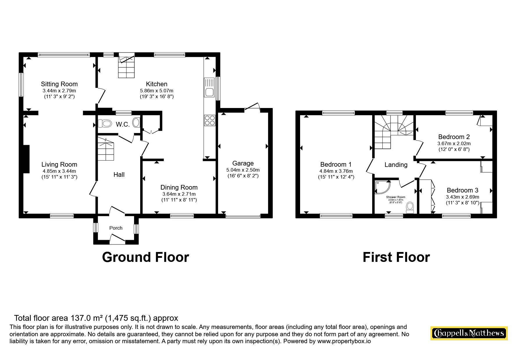 37, Druid Stoke Avenue, Bristol floorplan