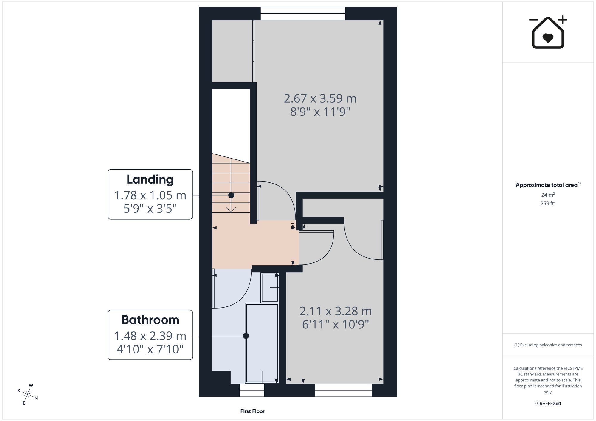 58 Church Meadow, Llantwit Major floorplan