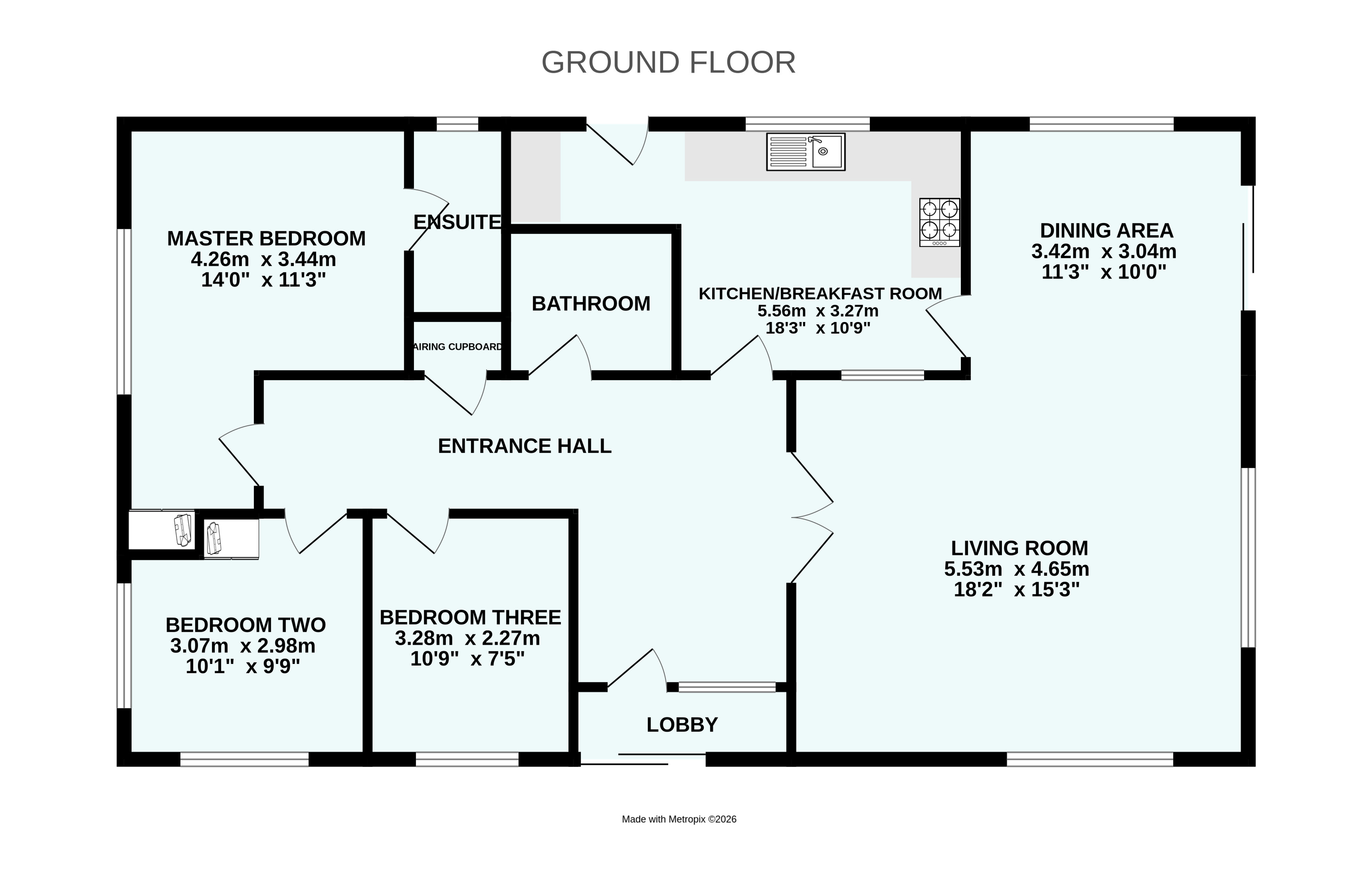 2, Hickory Close, Devon floorplan