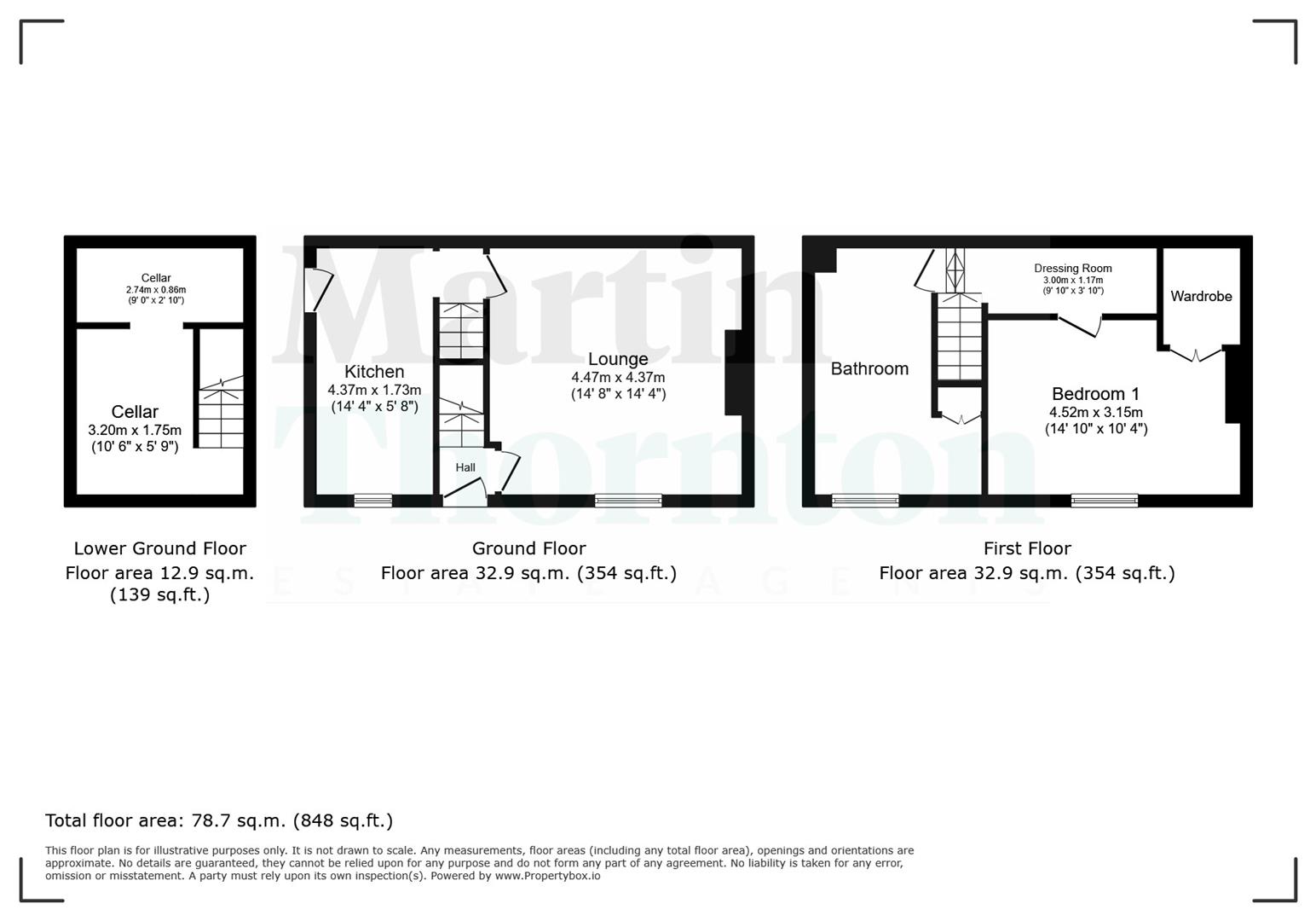 1, Armitage Road, Huddersfield floorplan