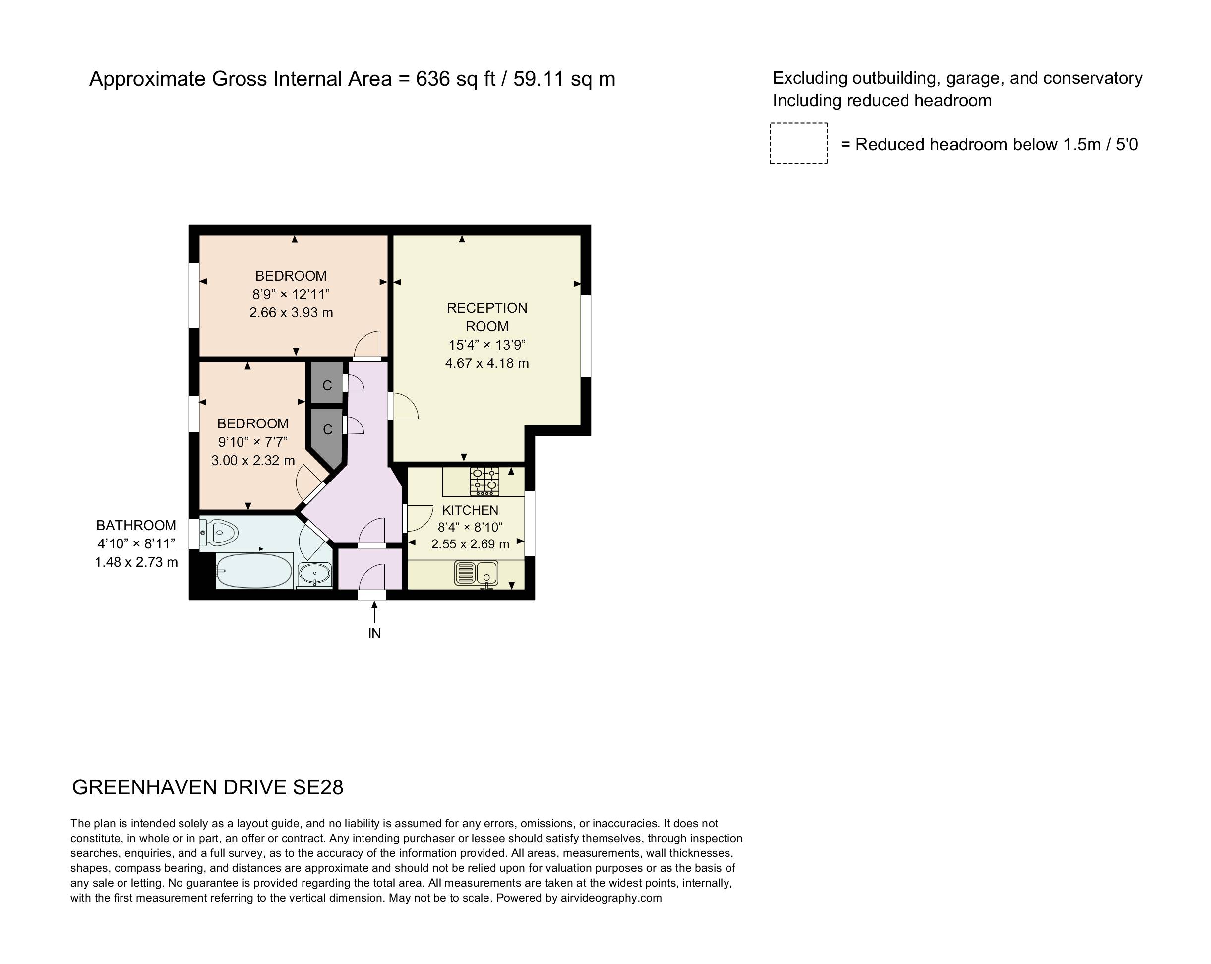 215, Greenhaven Drive, London floorplan