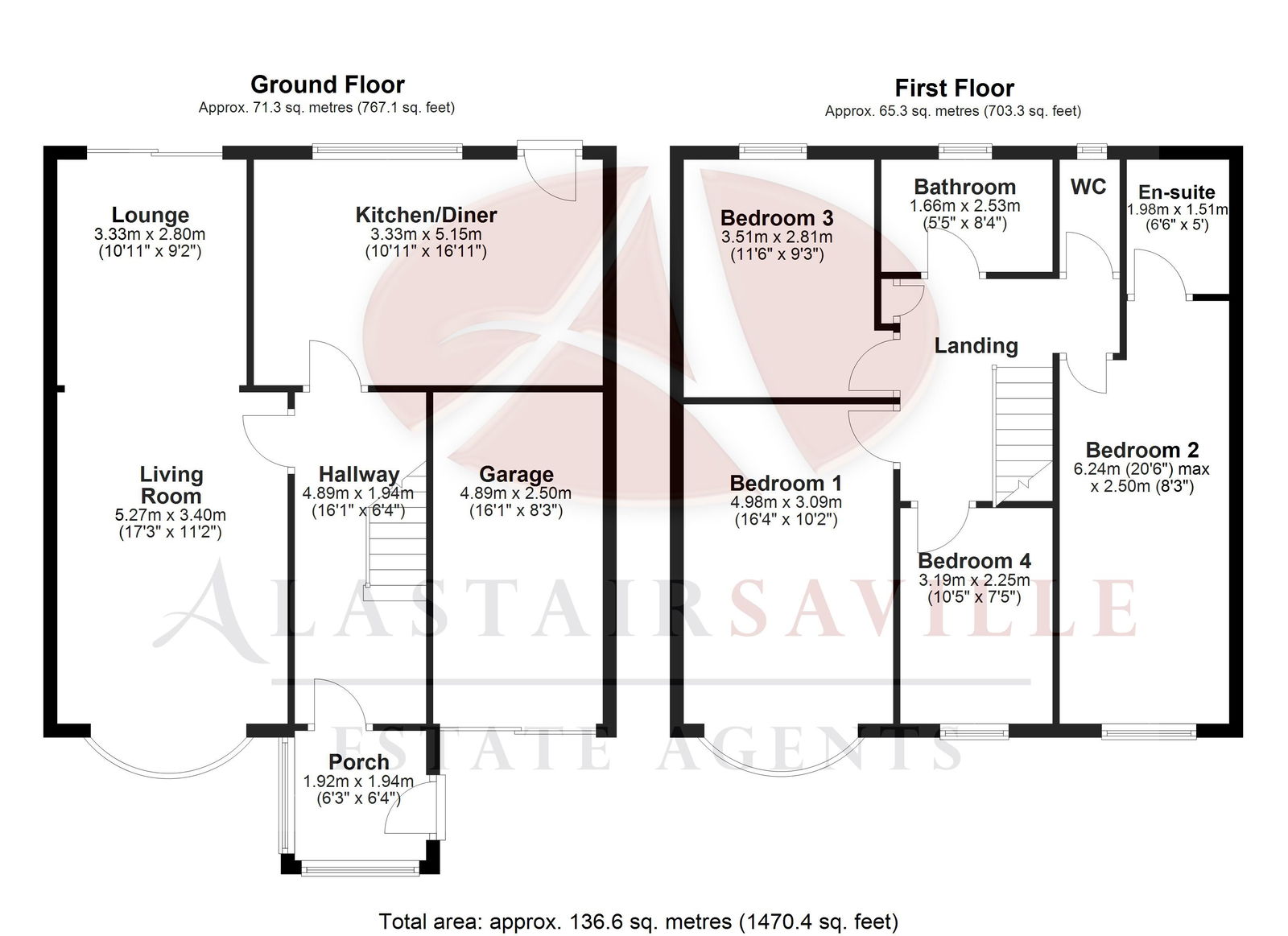 23, Ennerdale Avenue, Maghull floorplan