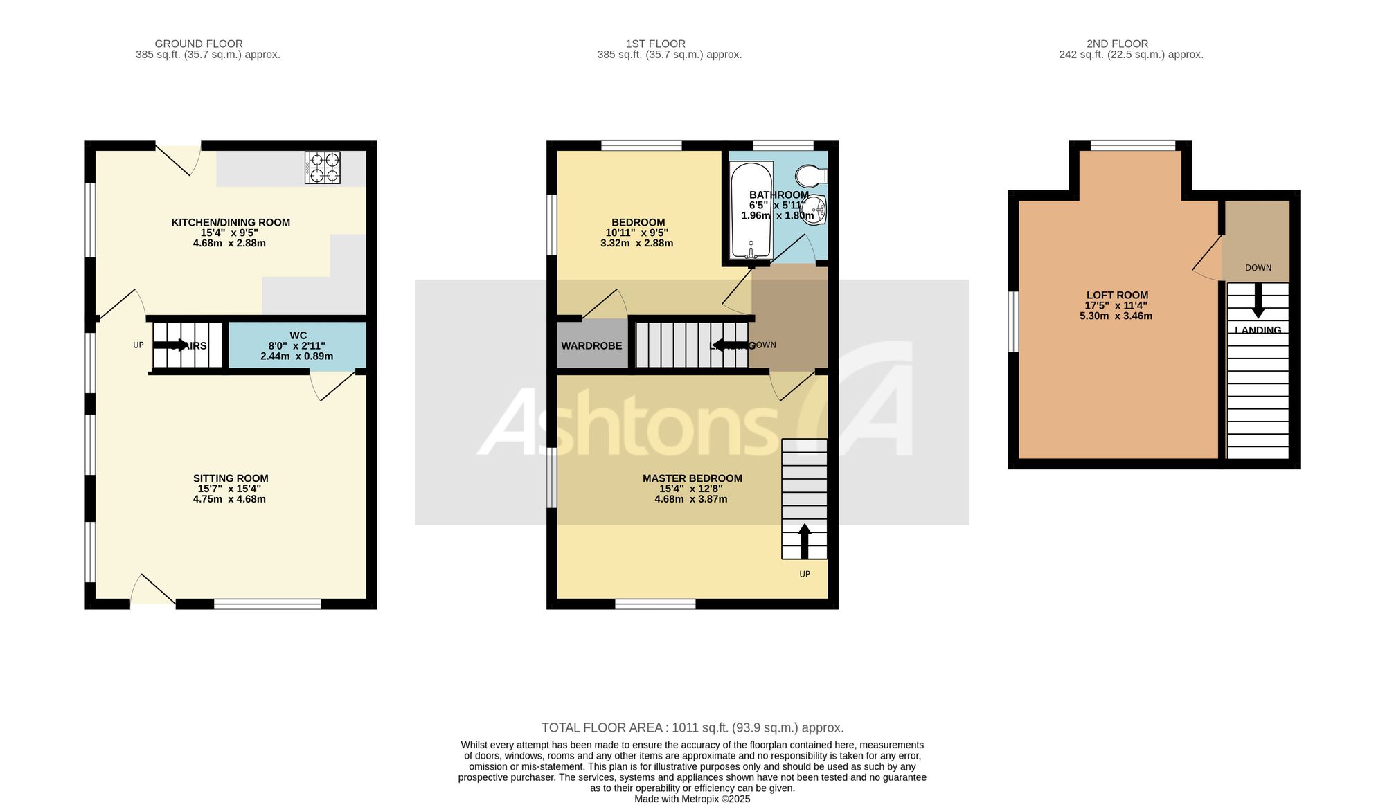 39 Clarence Street, Warrington floorplan