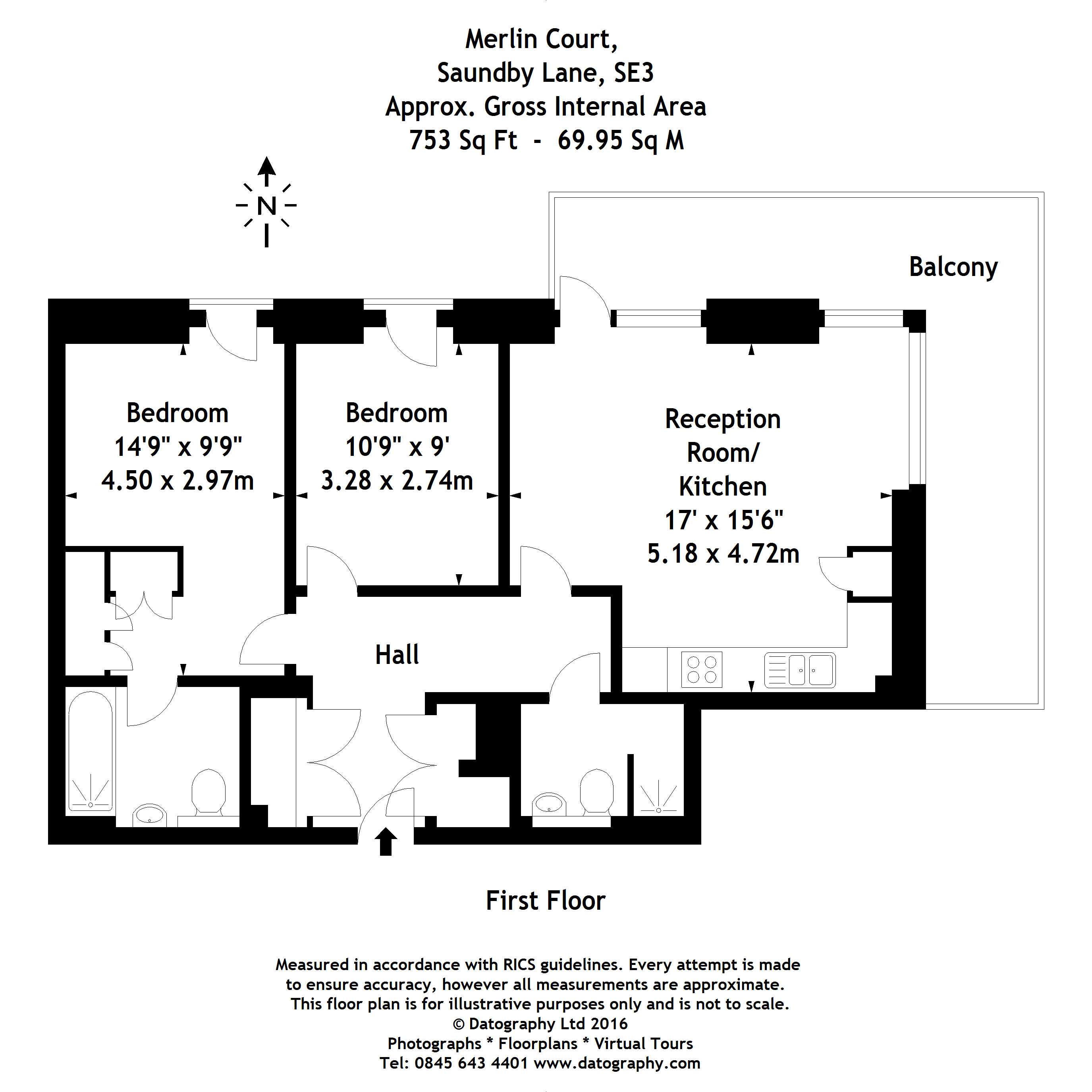2 Bedrooms Flat to rent in Kidbrooke Village, Kidbrooke, London SE3