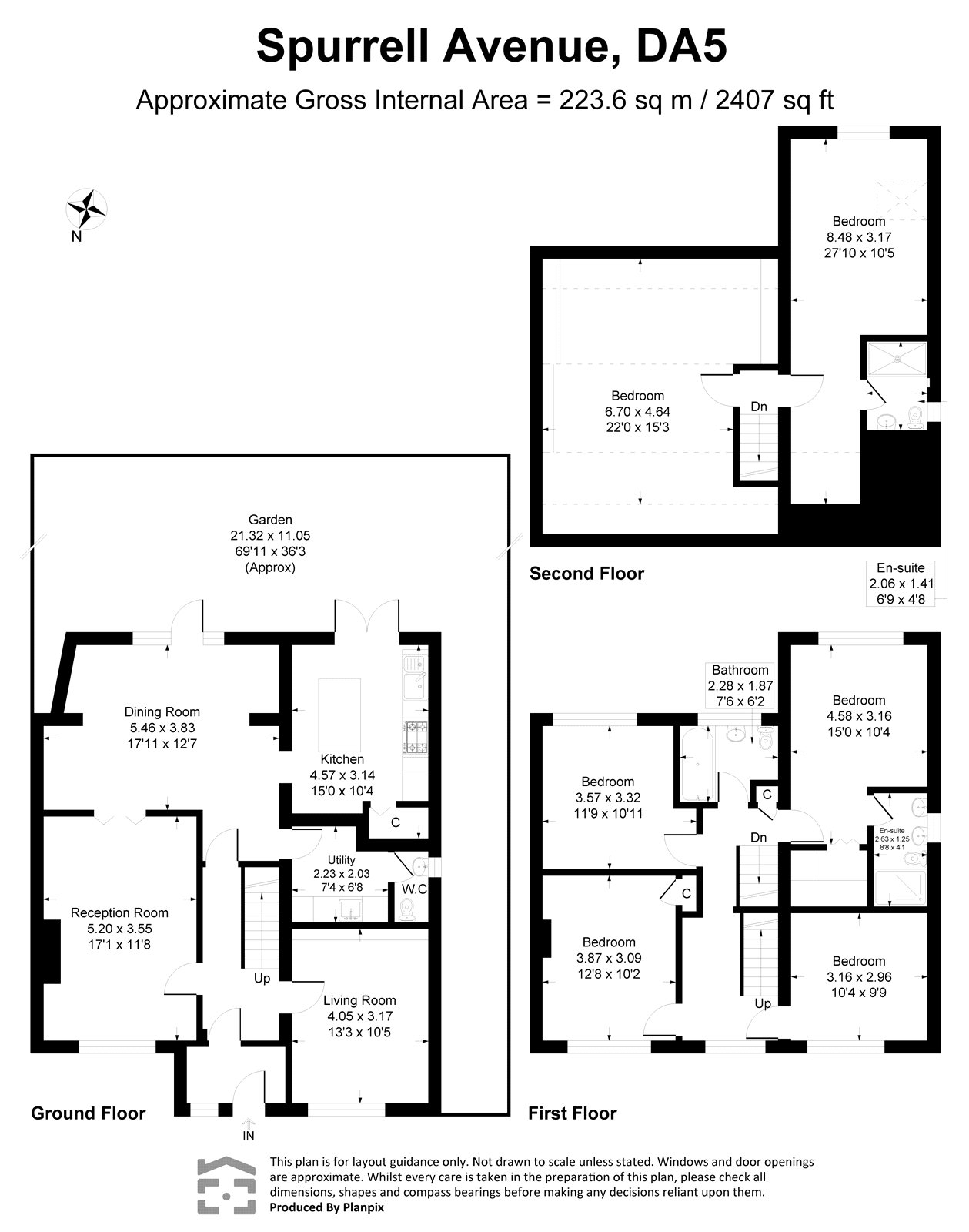 93, Spurrell Avenue, Kent floorplan