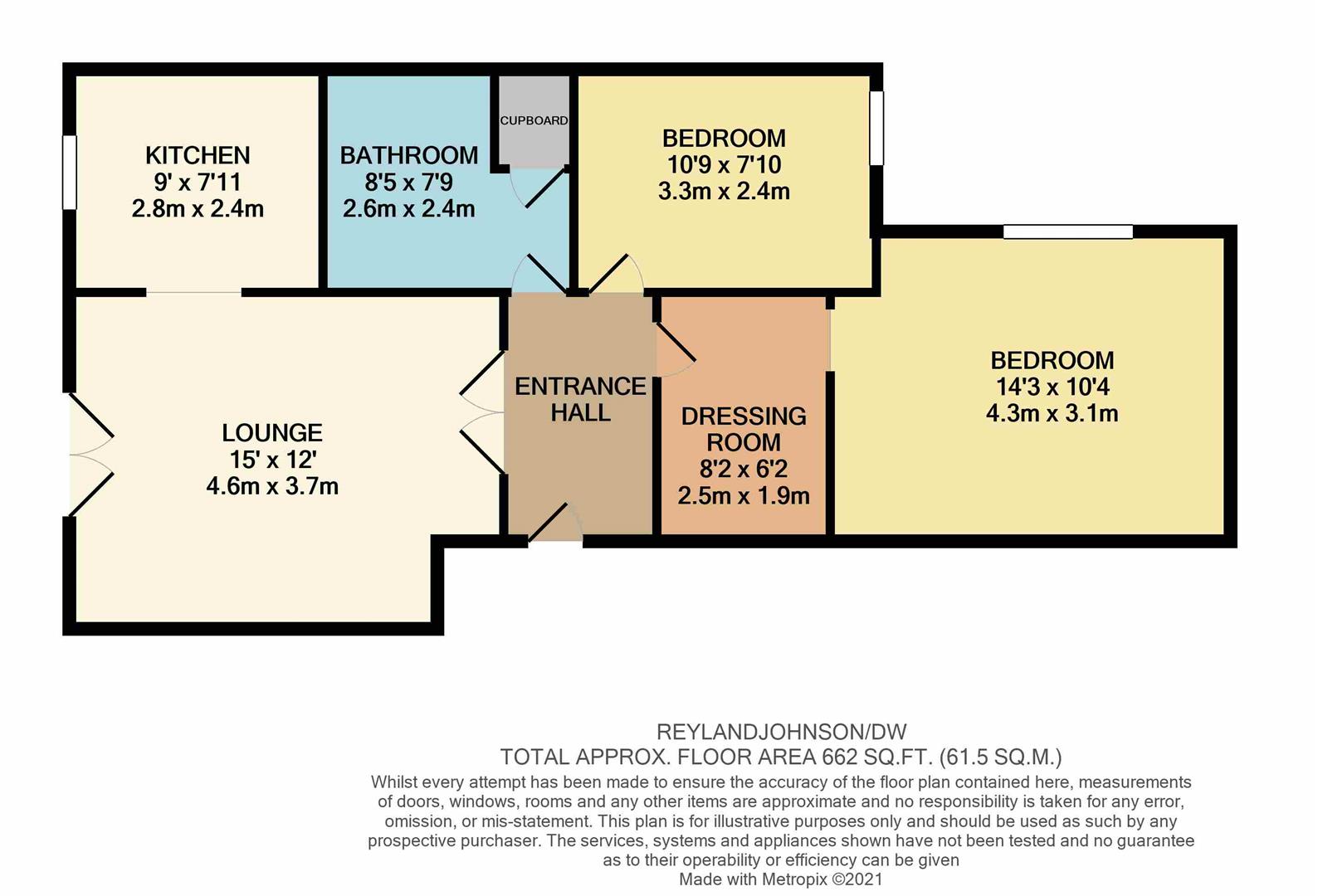 19, Dadswood, Harlow floorplan