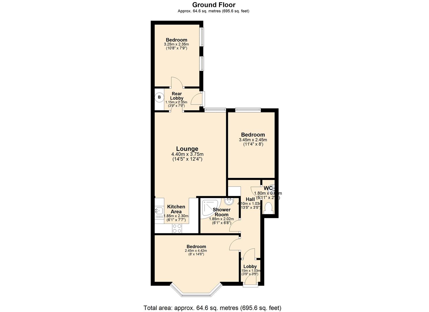 Tosson Terrace, Newcastle Upon Tyne floorplan