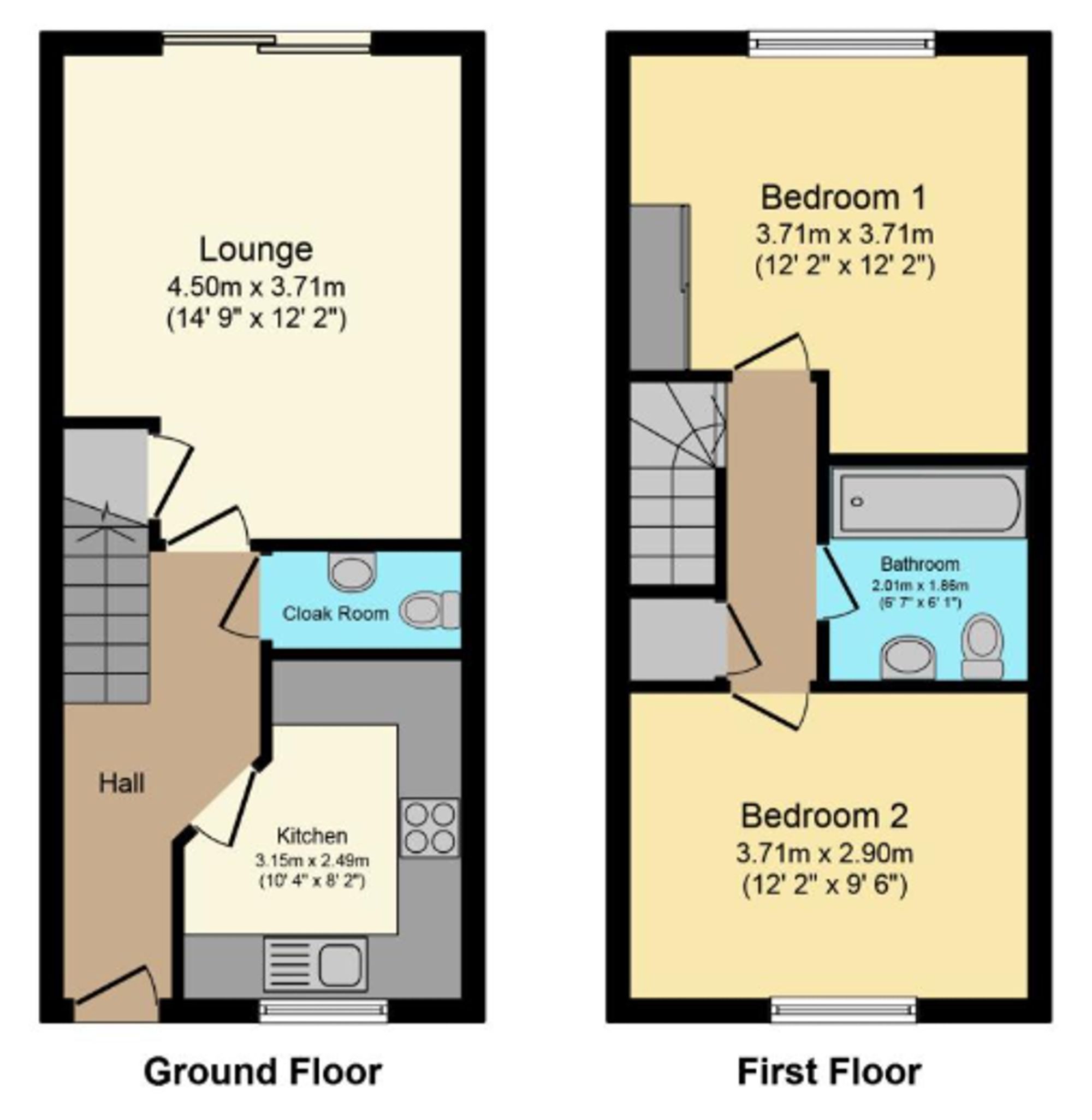 1 Linnitt Road, Snodland floorplan