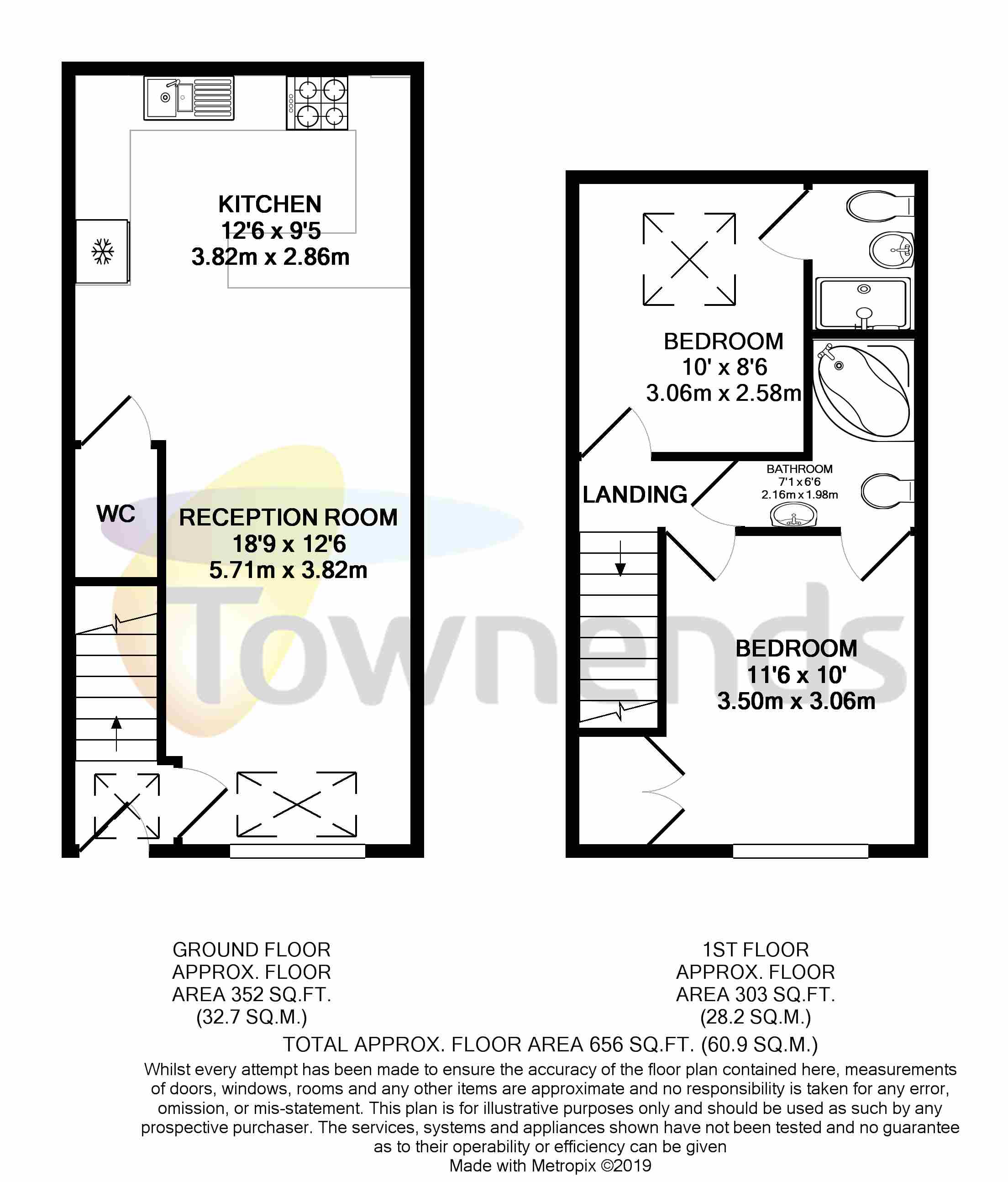 2 Bedrooms End terrace house for sale in Manor Road, Wallington SM6