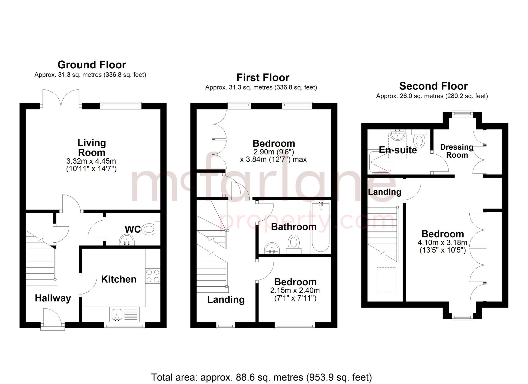 7 Smith's Court, Swindon floorplan