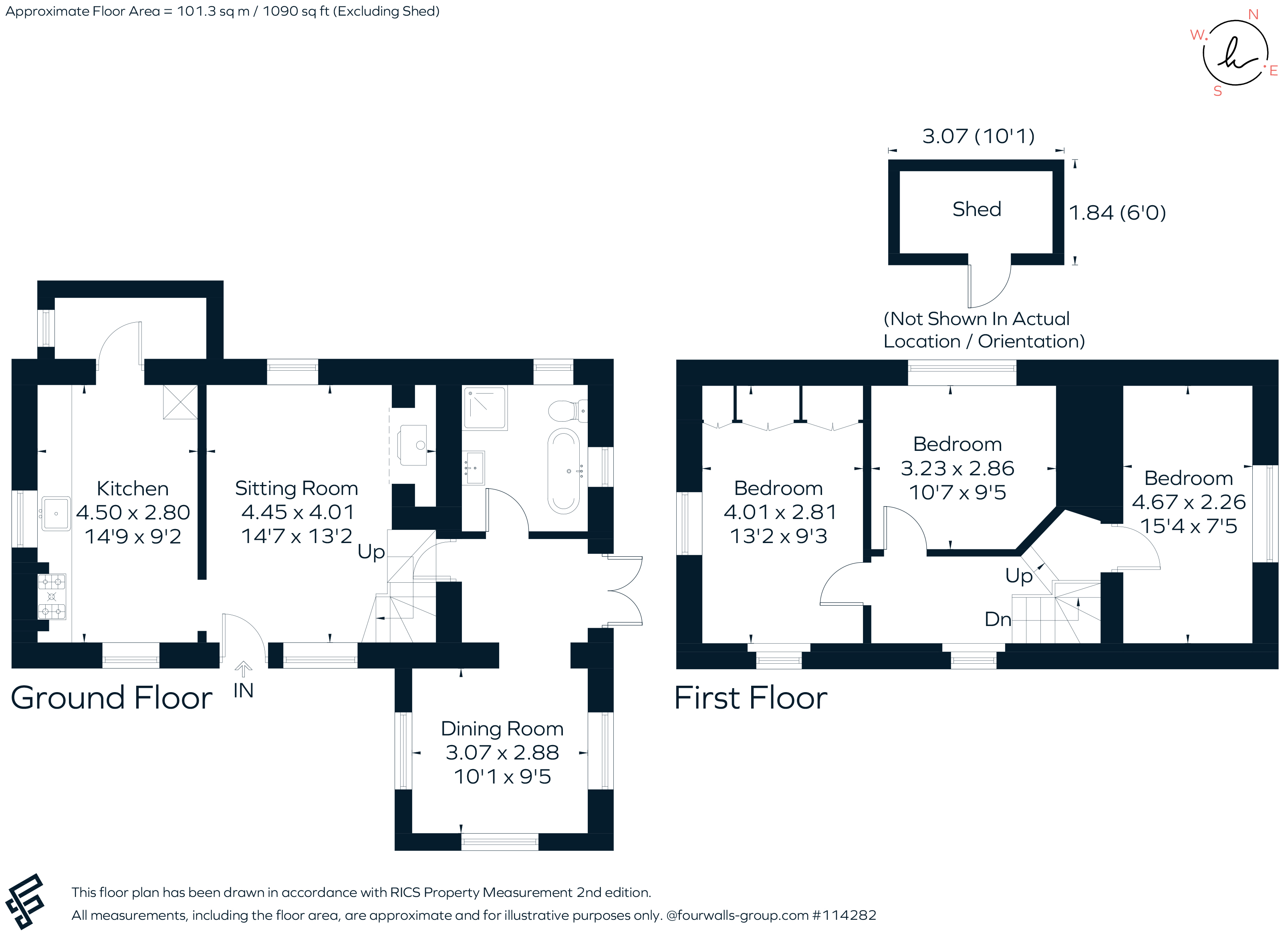 Cosy Cot, Stapleford, Salisbury floorplan