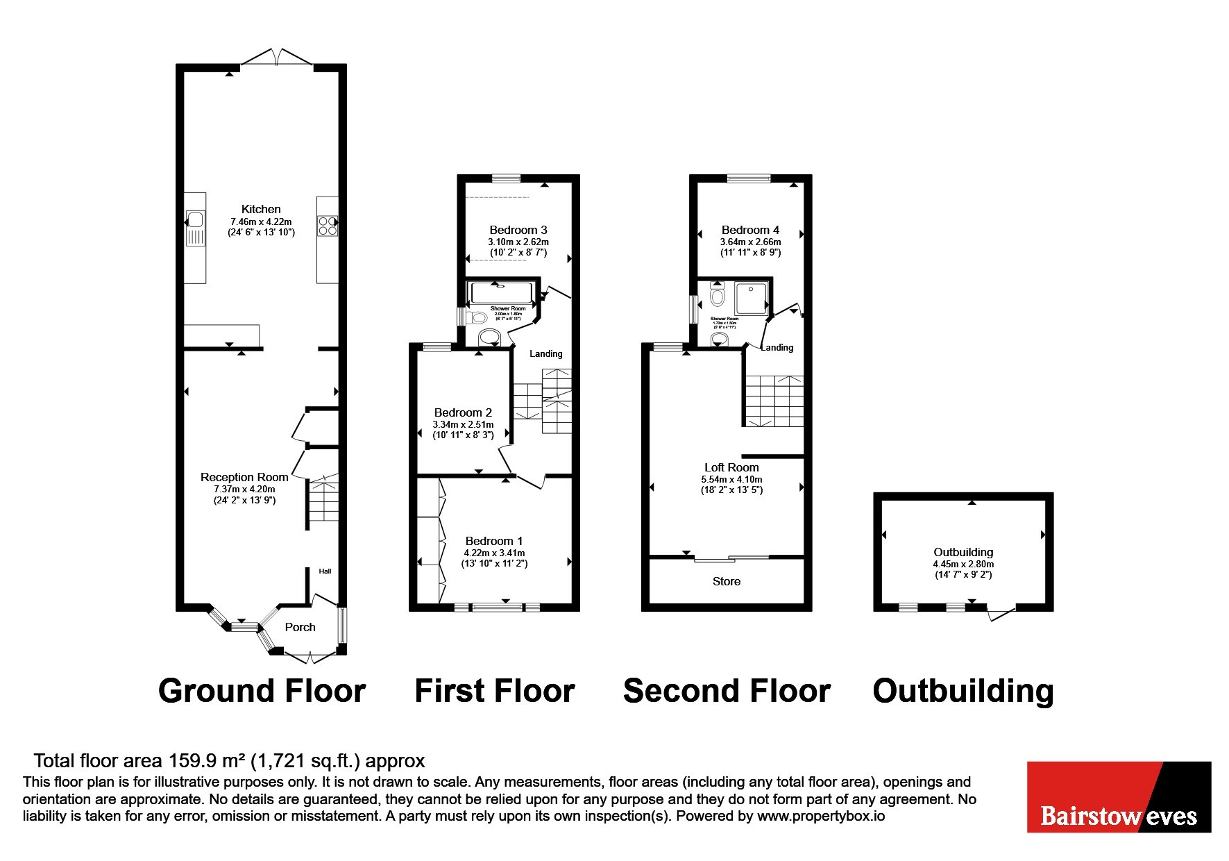 81, Benson Avenue, London floorplan