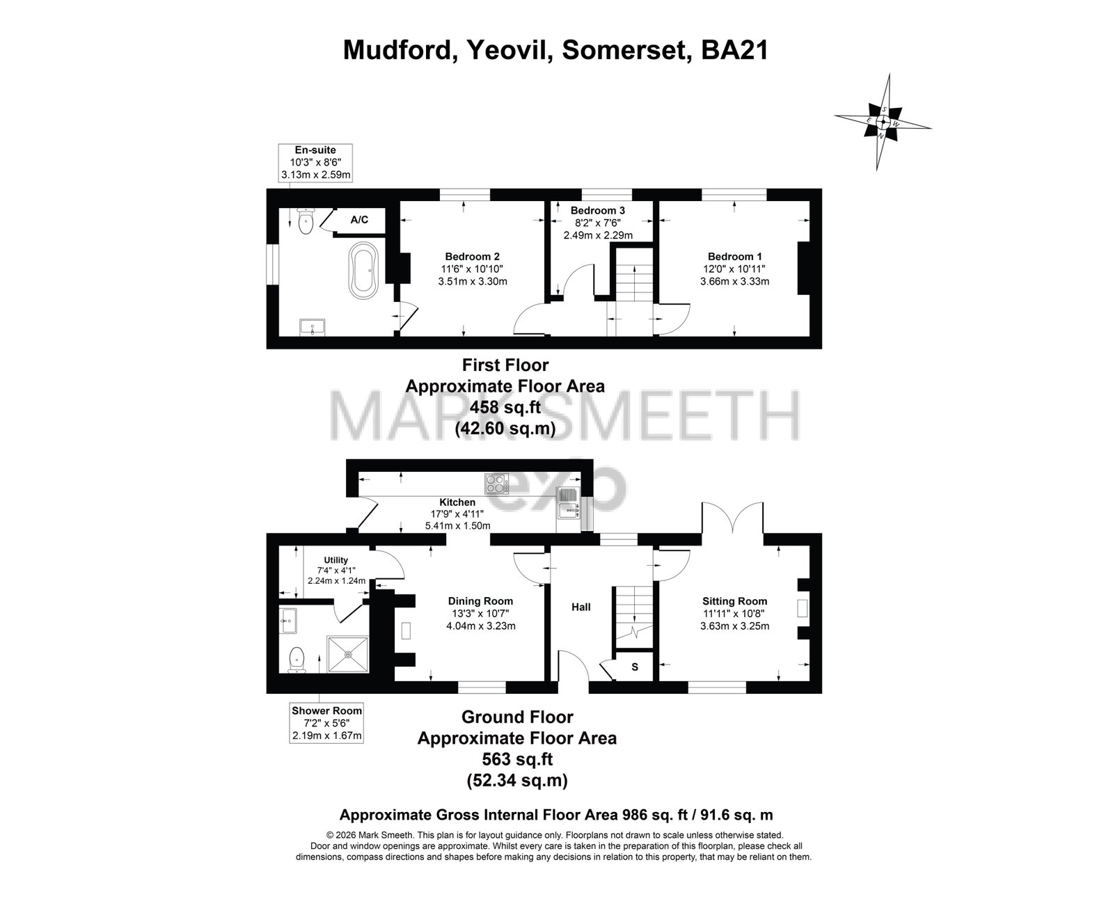 Church Cottage, Yeovil floorplan