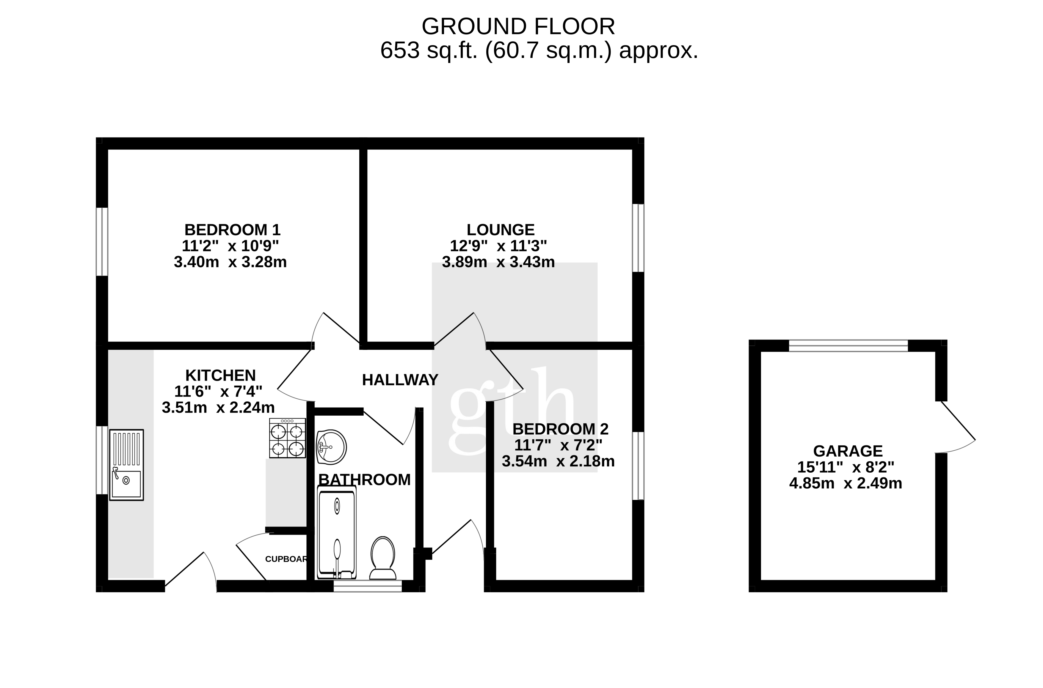 9, Bakers Close, Taunton floorplan