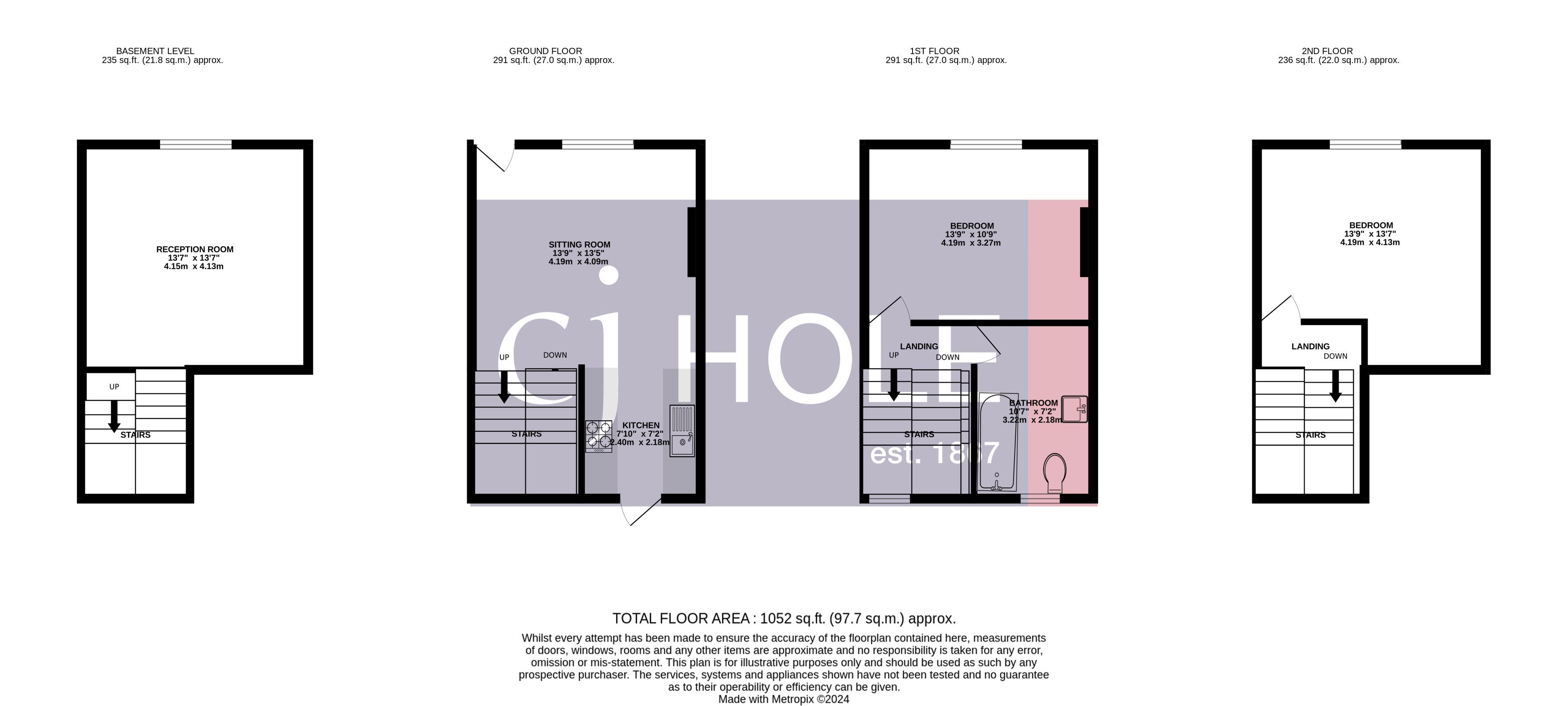 4, High Street, Bristol floorplan