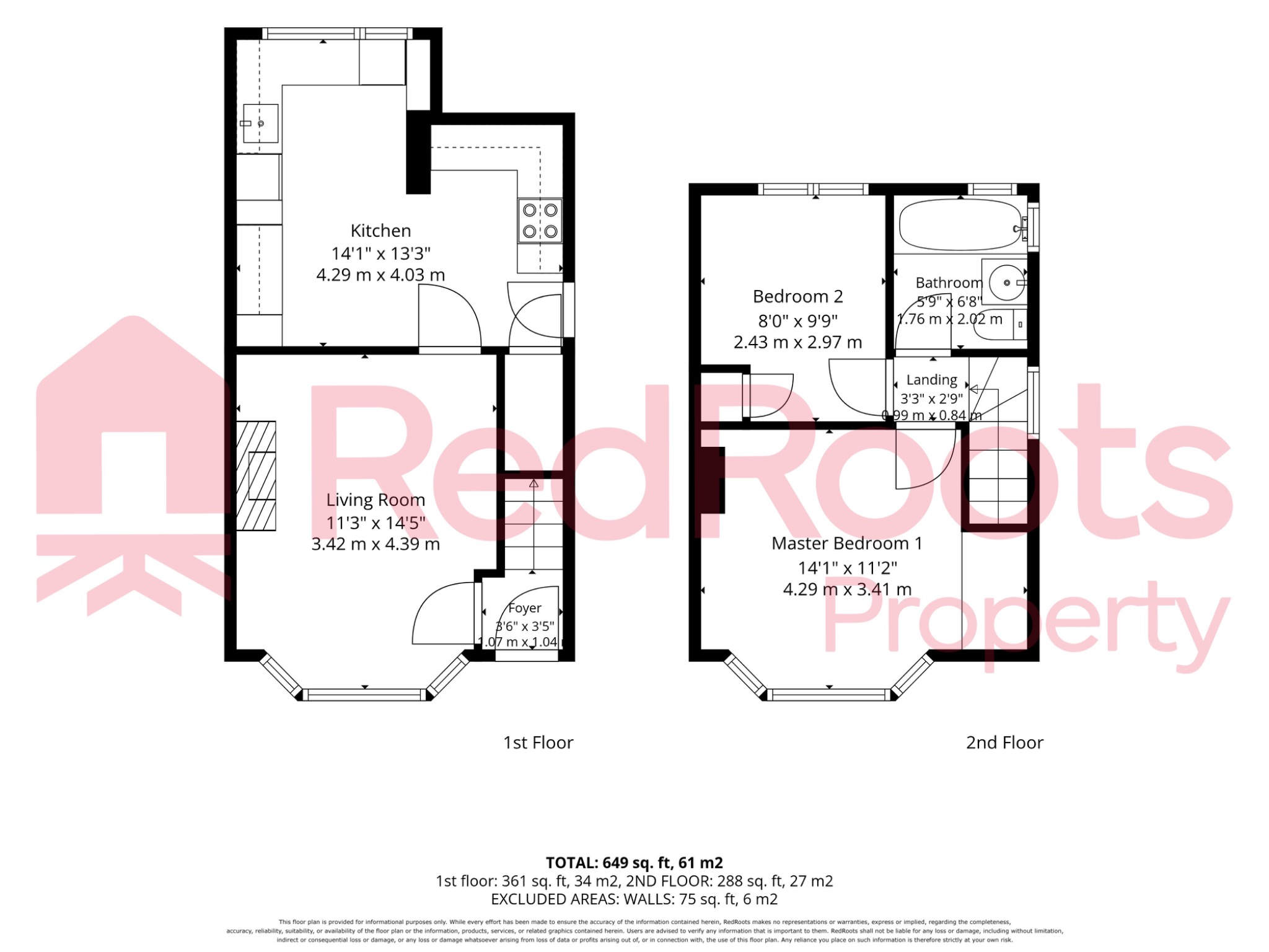 1 Williams Road, Doncaster, South Yorkshire floorplan