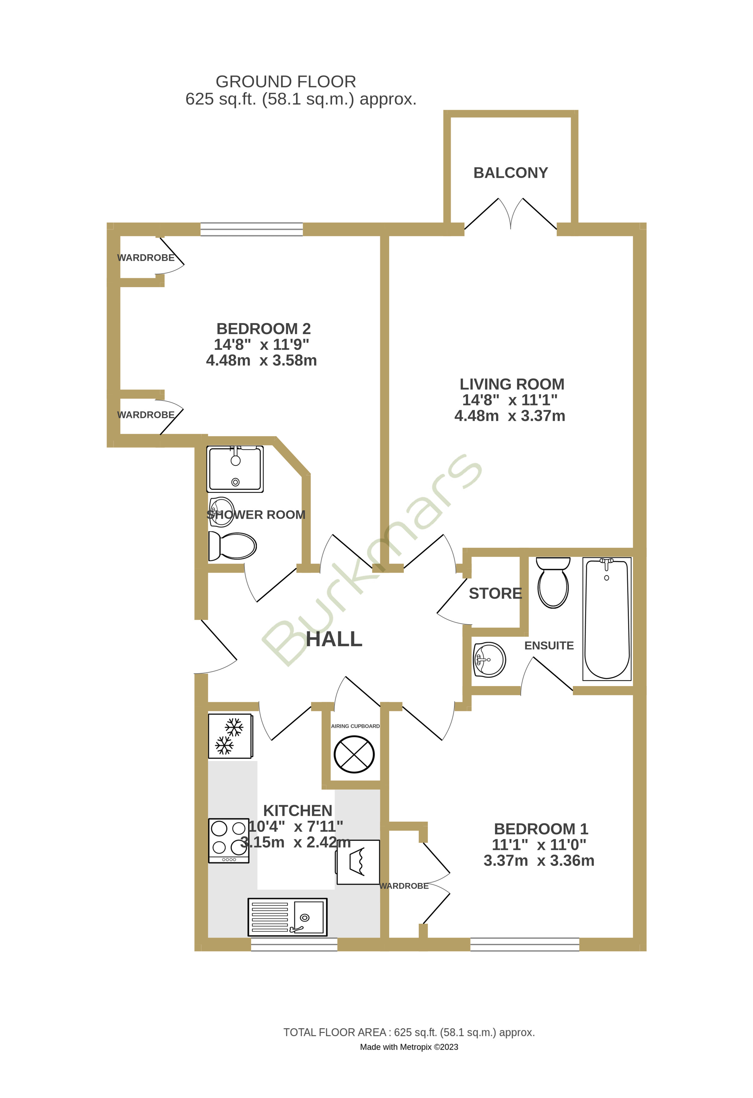 Hillcroft Close, Lymington, Hampshire SO41, 2 bedroom flat for sale