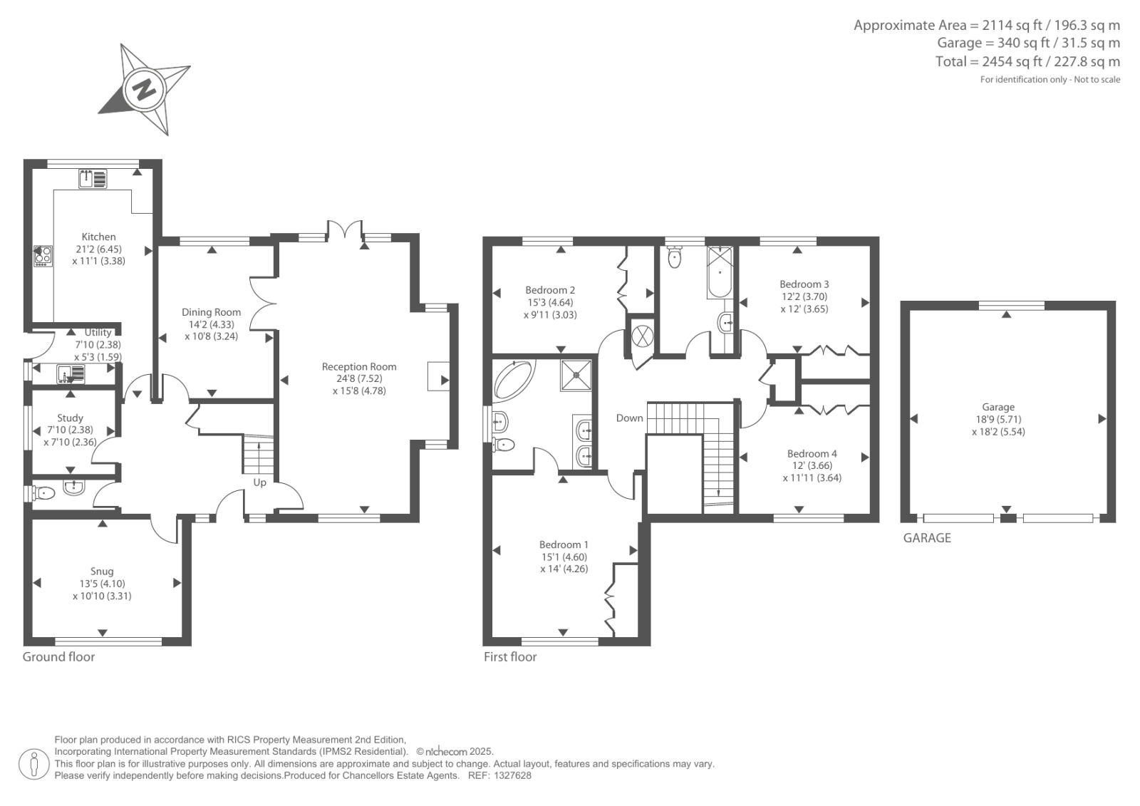 21 CHURCH WAY, Stone, Stone floorplan