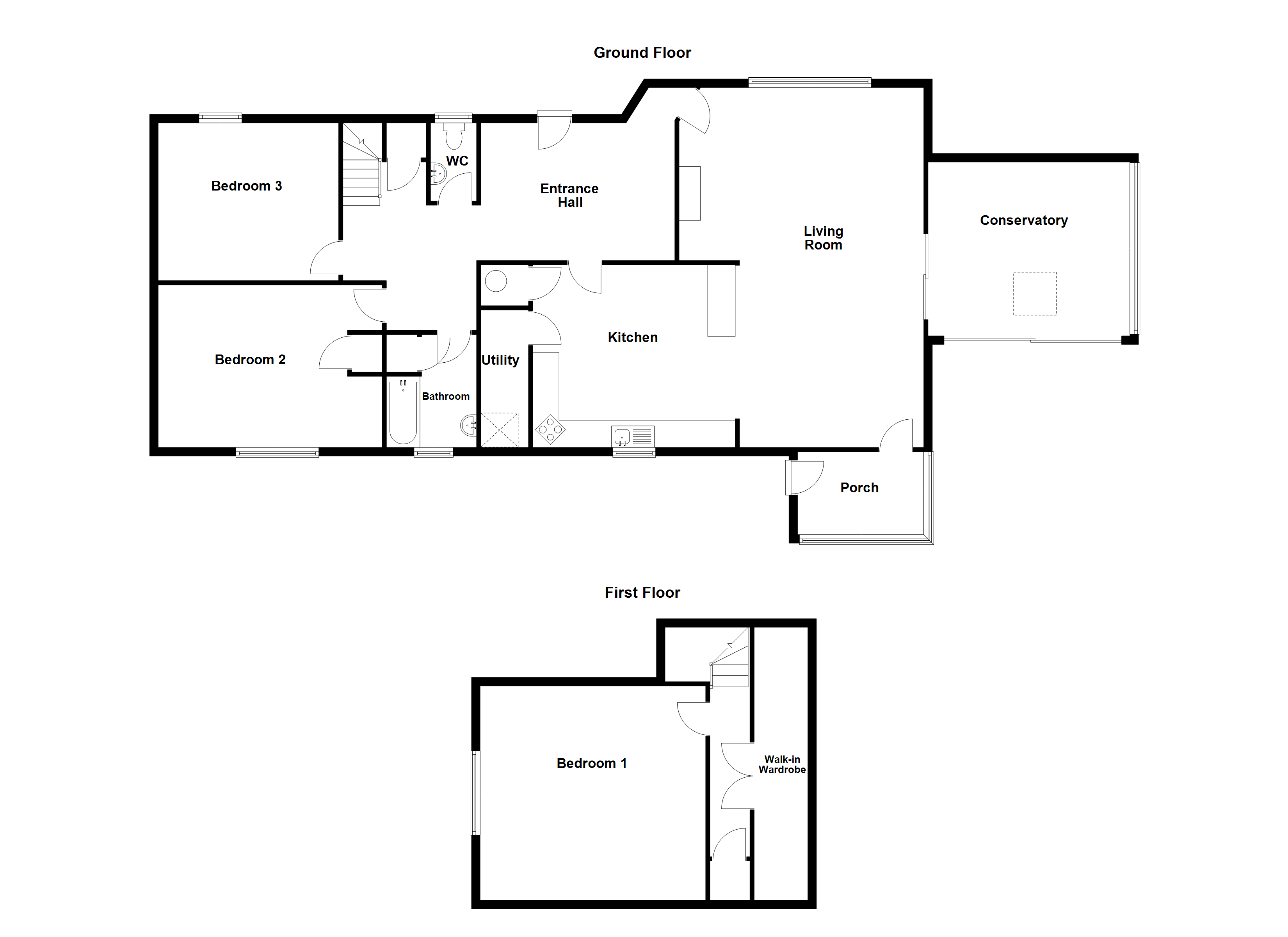 Oakvilled,, La Rue Du Friquet, Guernsey floorplan