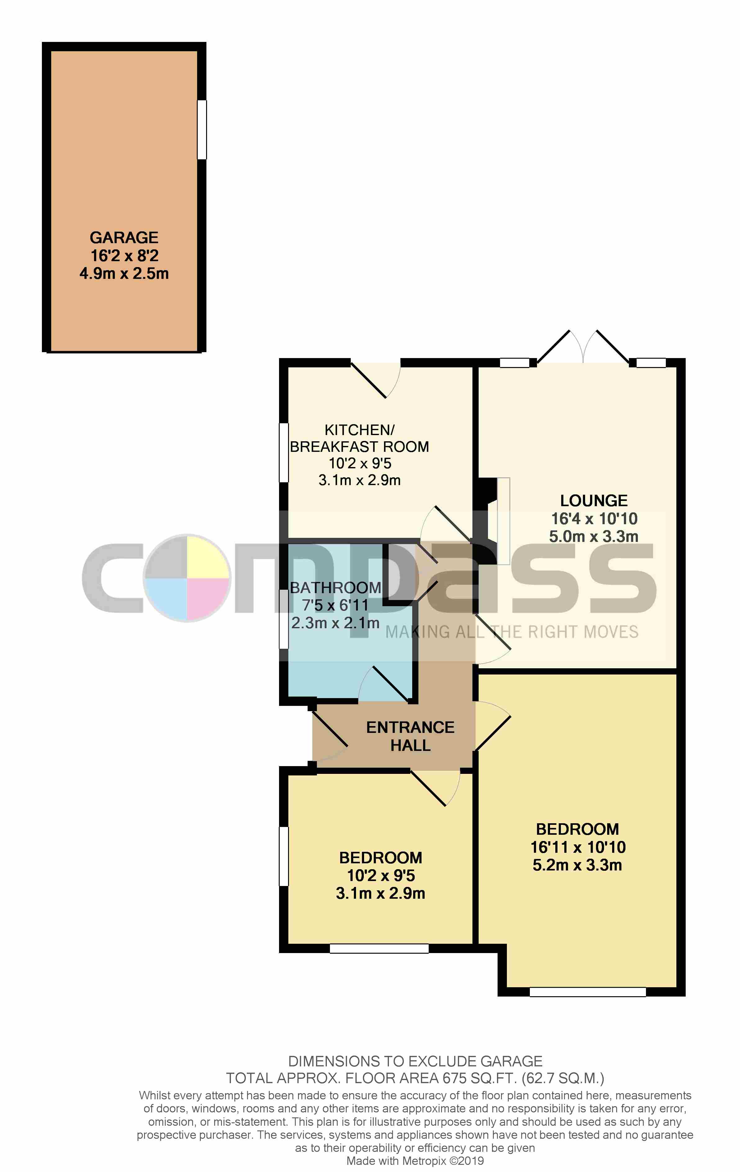 2 Bedrooms Bungalow for sale in Curlew Crescent, Brickhill MK41