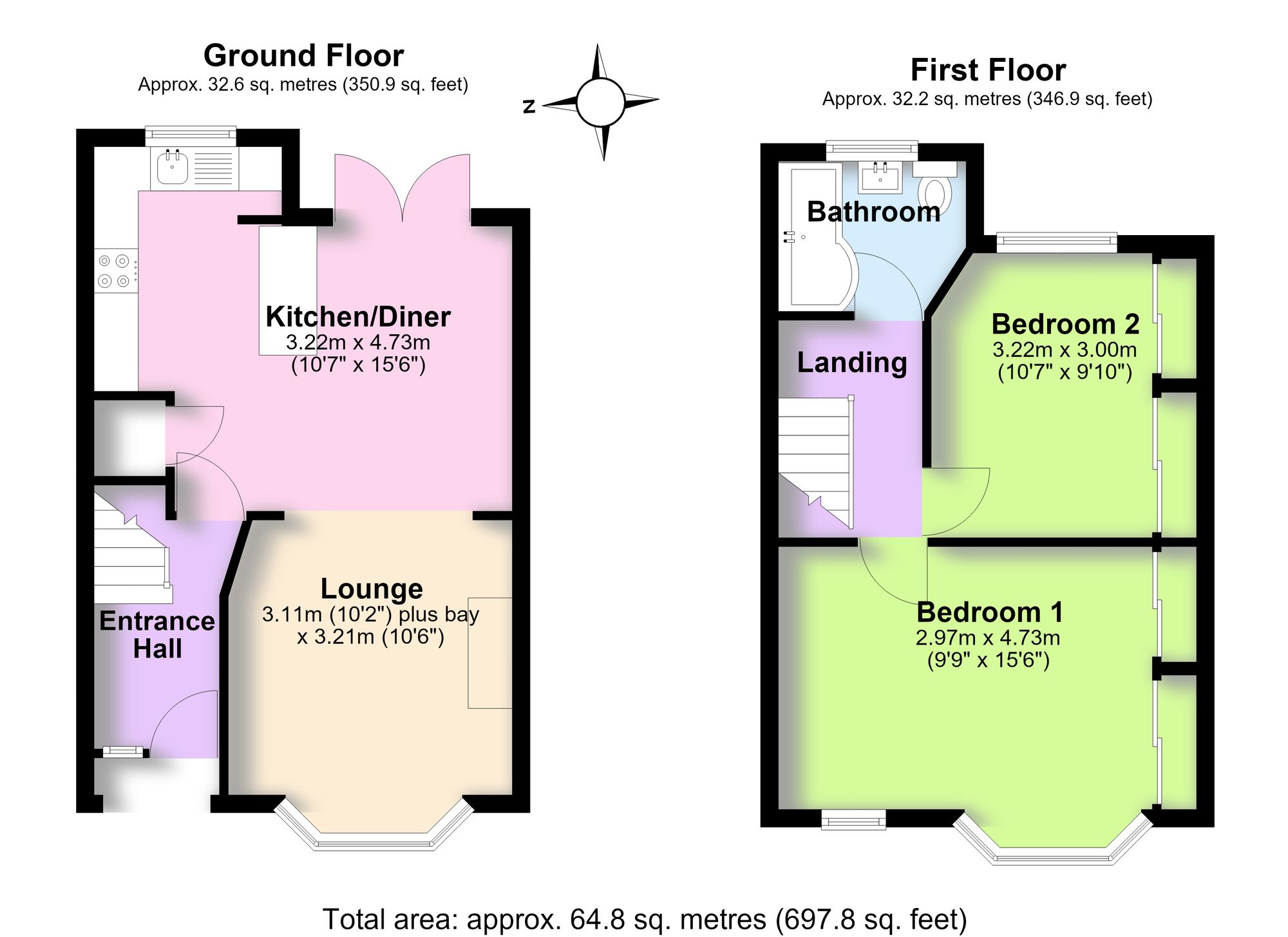 32 St. Christians Road, Coventry floorplan