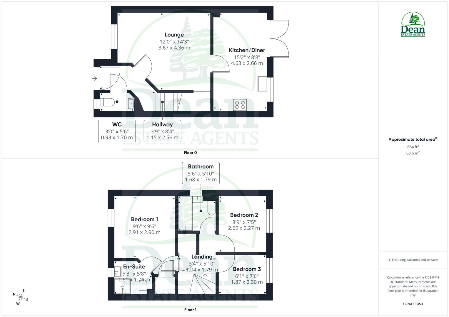 98, Kingfisher Drive, Lydney floorplan