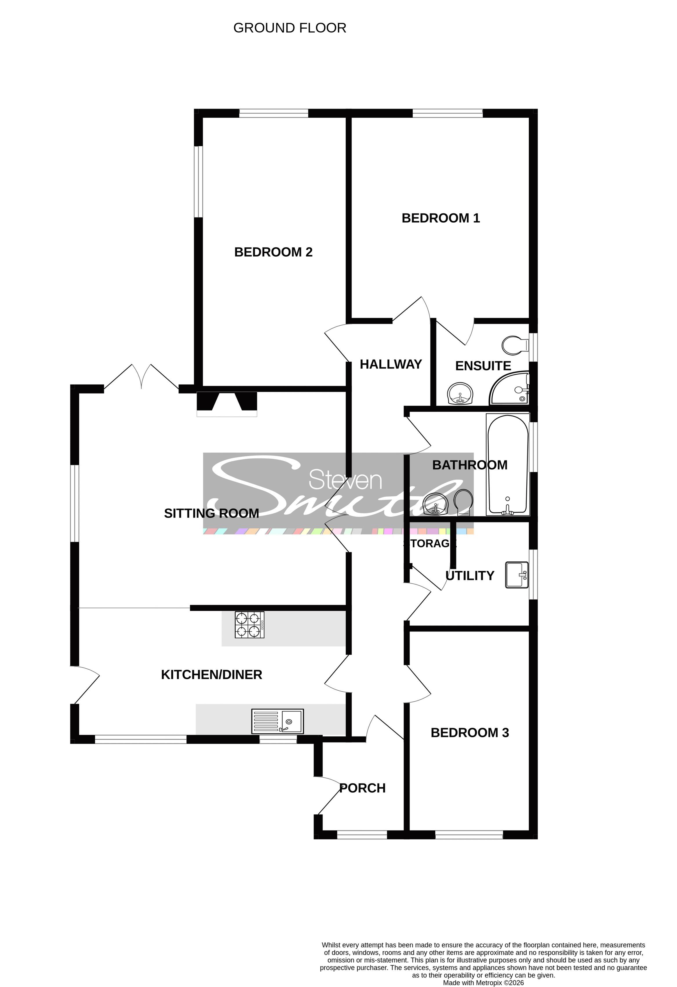 Brockley, Highdale Avenue, Clevedon floorplan