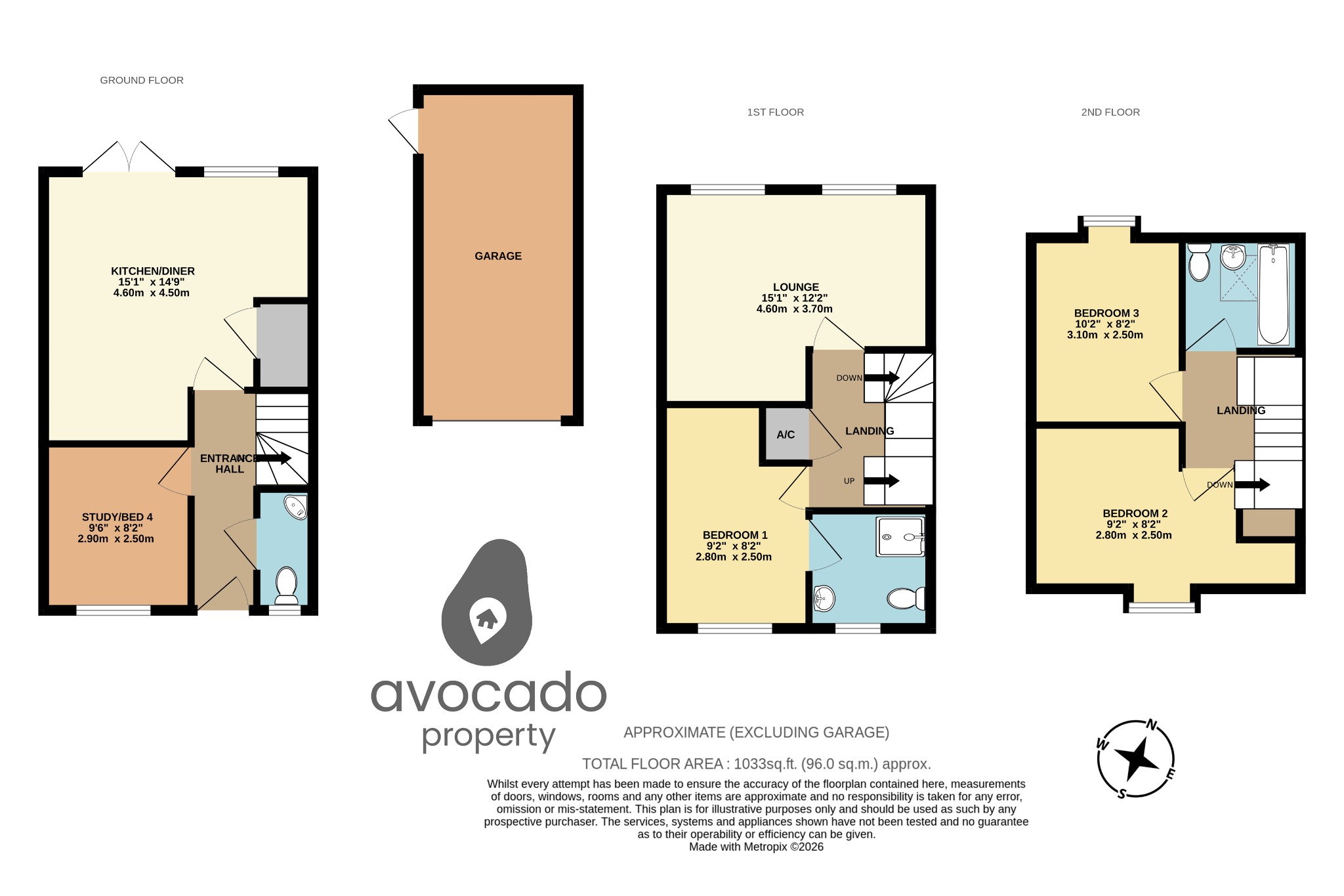 71, Gloucester Avenue, Reading floorplan