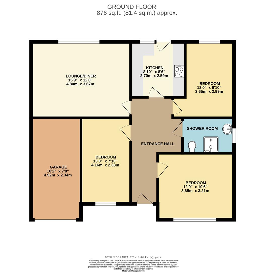 11, Thorndale Close, Chatham floorplan