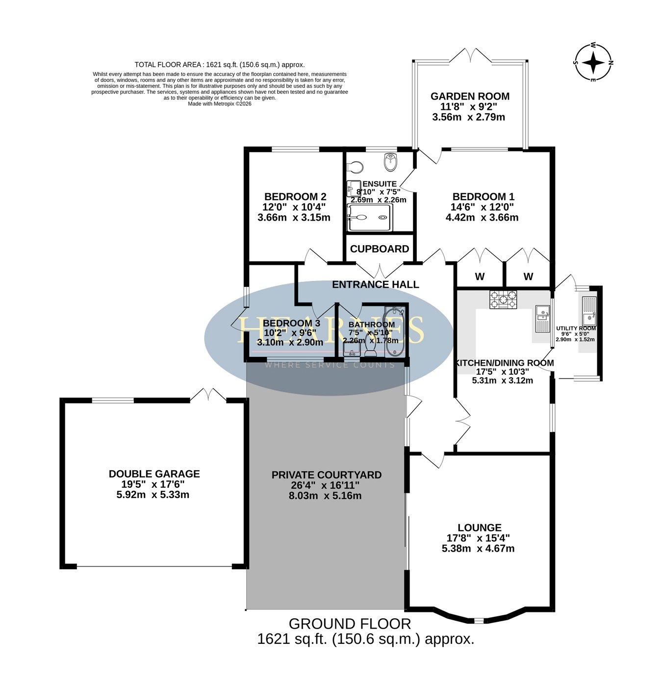 29, Larch Way, Ferndown floorplan